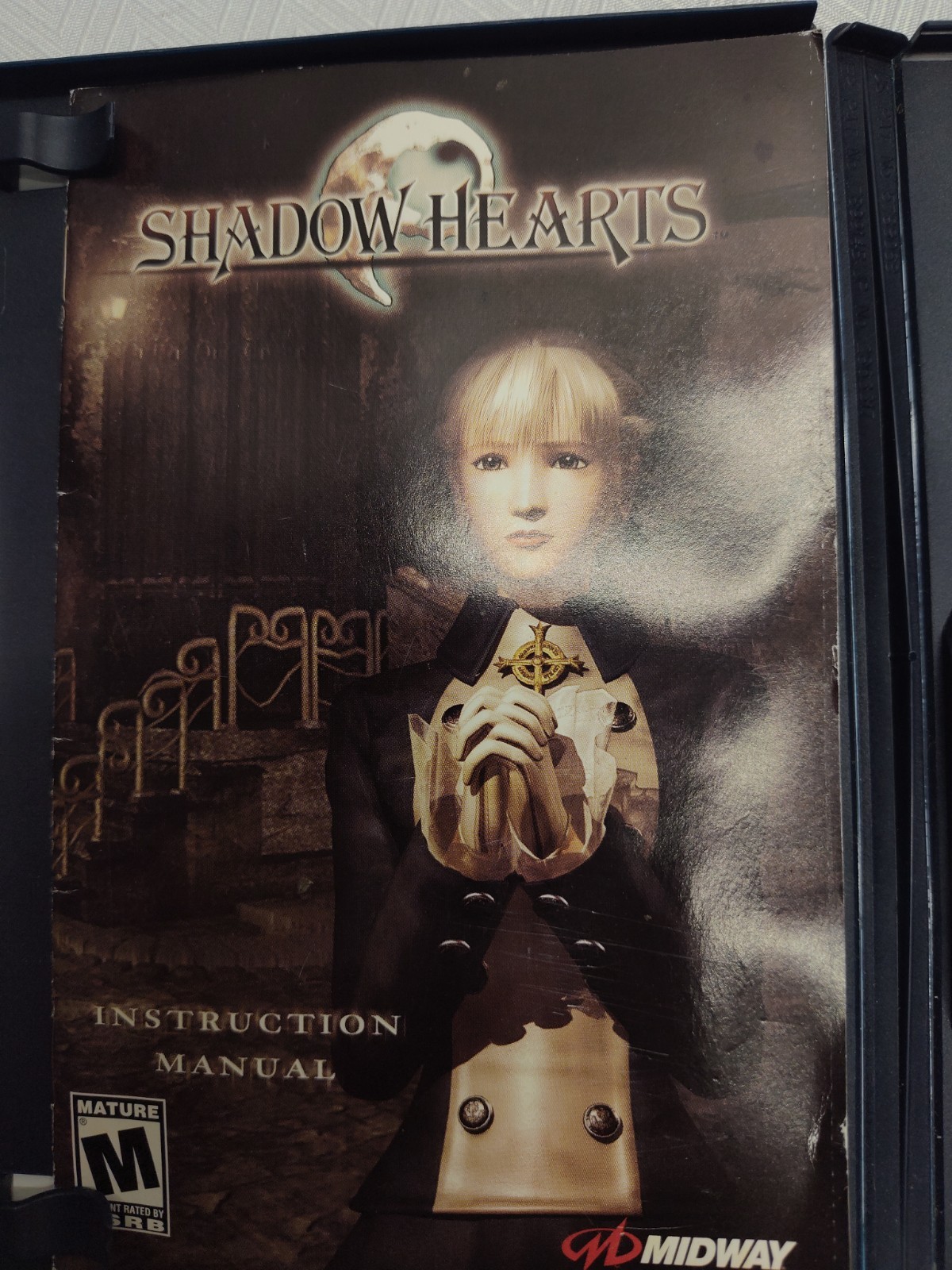 Midway Shadow Hearts Sony PS2 NTSC-U/C (2001) M RPG Turn-Based Manual