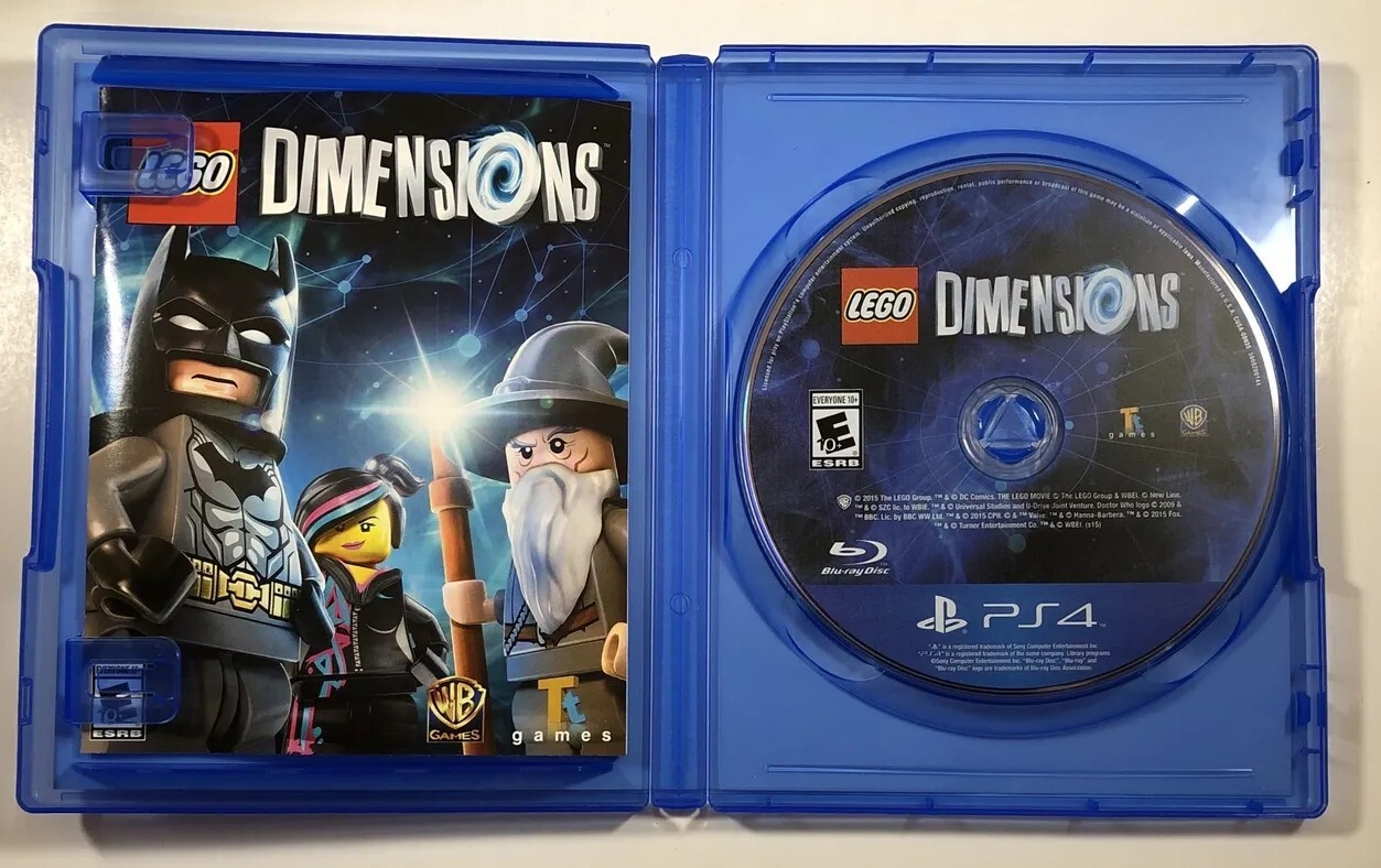 LEGO Dimensions: Starter Pack (PlayStation 4 / PS4, 2015) Ships TODAY!