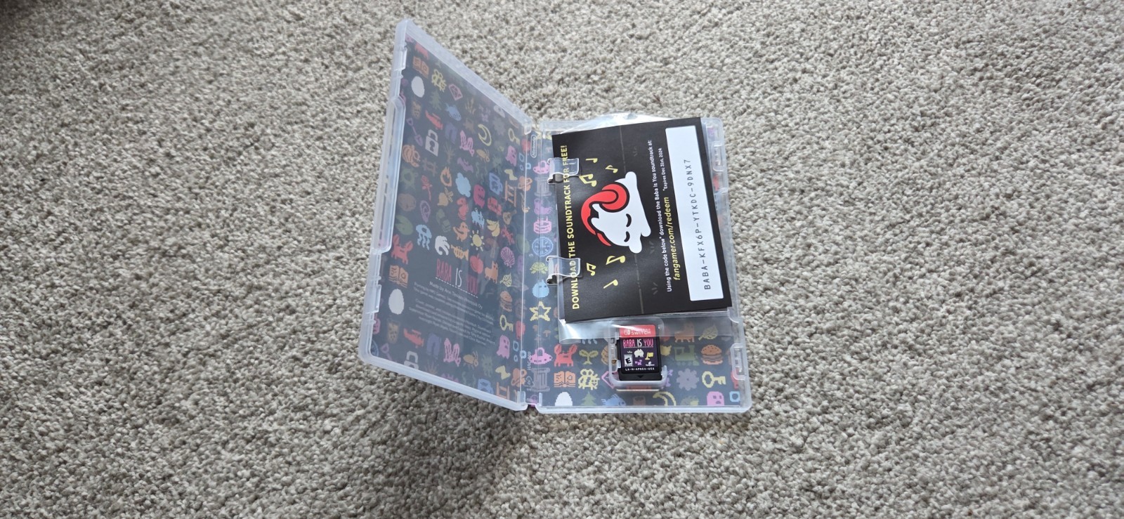 Baba Is You – Nintendo Switch Physical Edition w/ Poster and Stickers