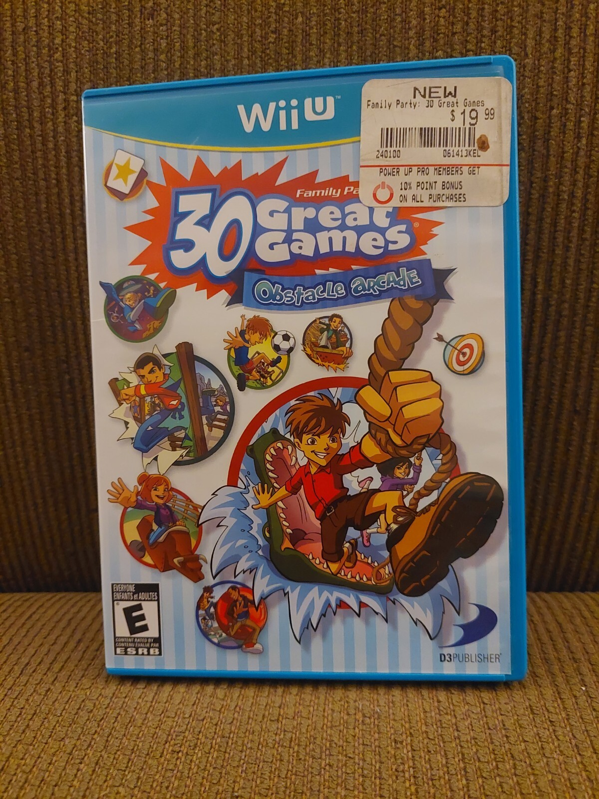 Nintendo Wii U WiiU Game 30 Great Games Obstacle Complete