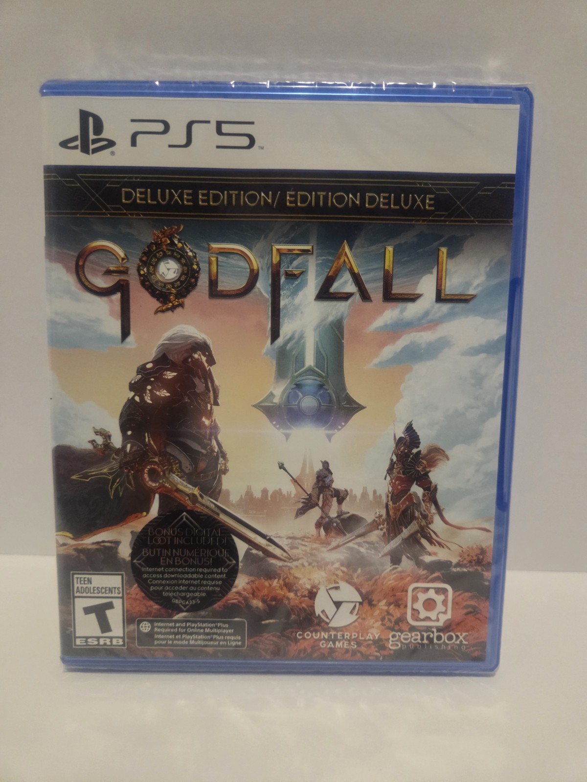 Gearbox Publishing Godfall Deluxe Edition Manual Included PS5 NTSC-U/C 2020