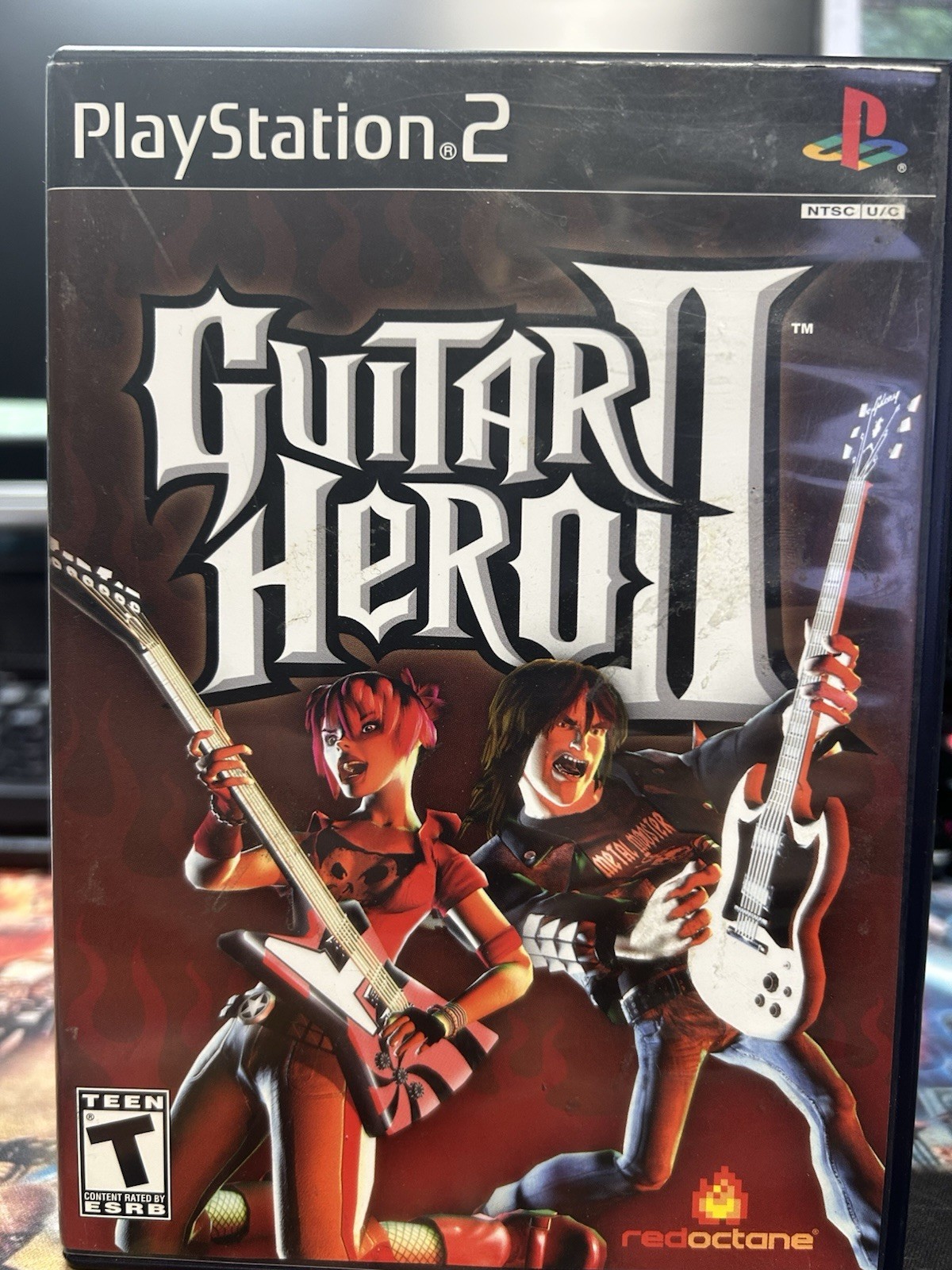 Guitar Hero II (Sony PlayStation 2 – Disc, Manual and original case