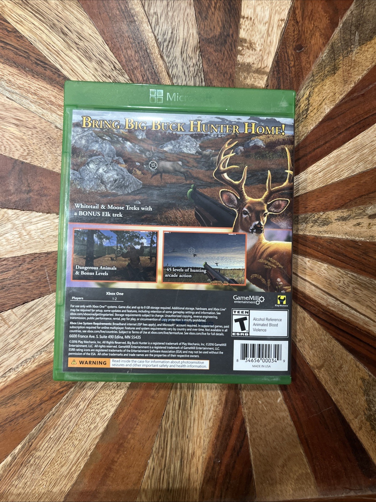 Big Buck Hunter Arcade (Microsoft Xbox One, 2016)