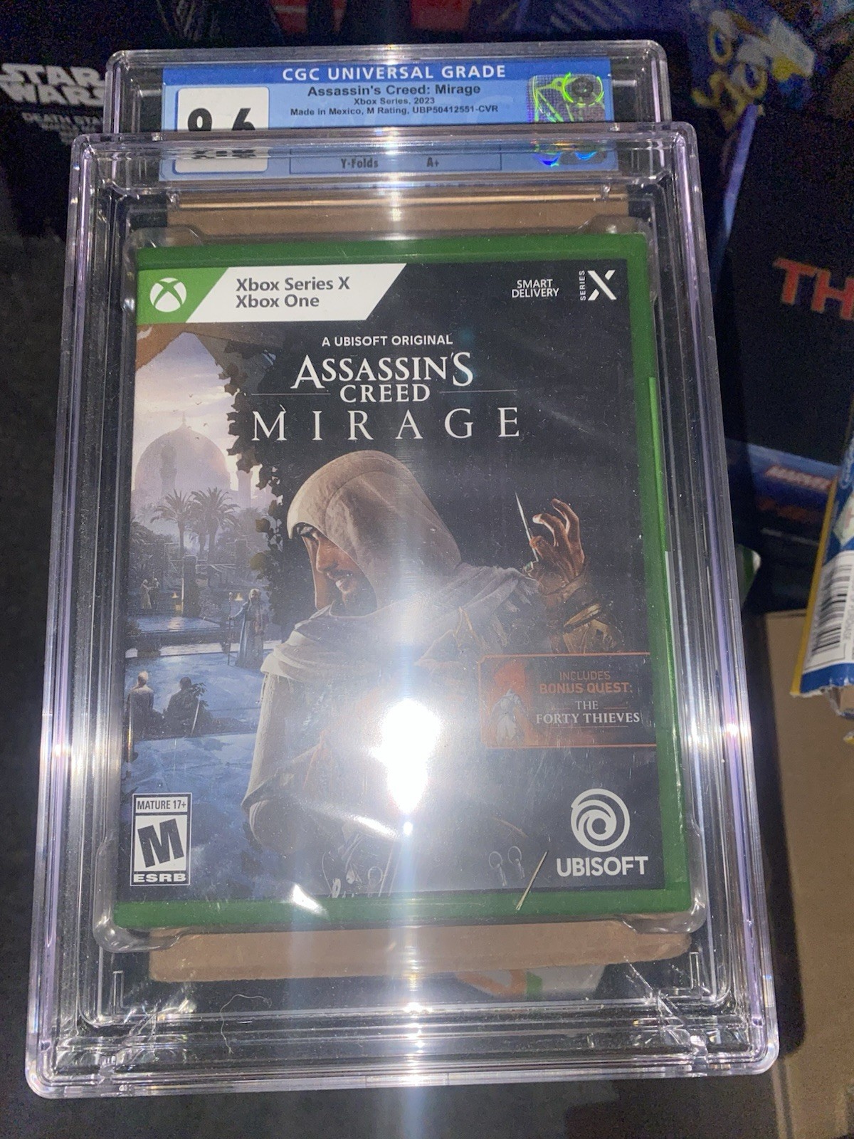 Assassin’s Creed mirage Xbox One Series x Graded 9.6 CGC