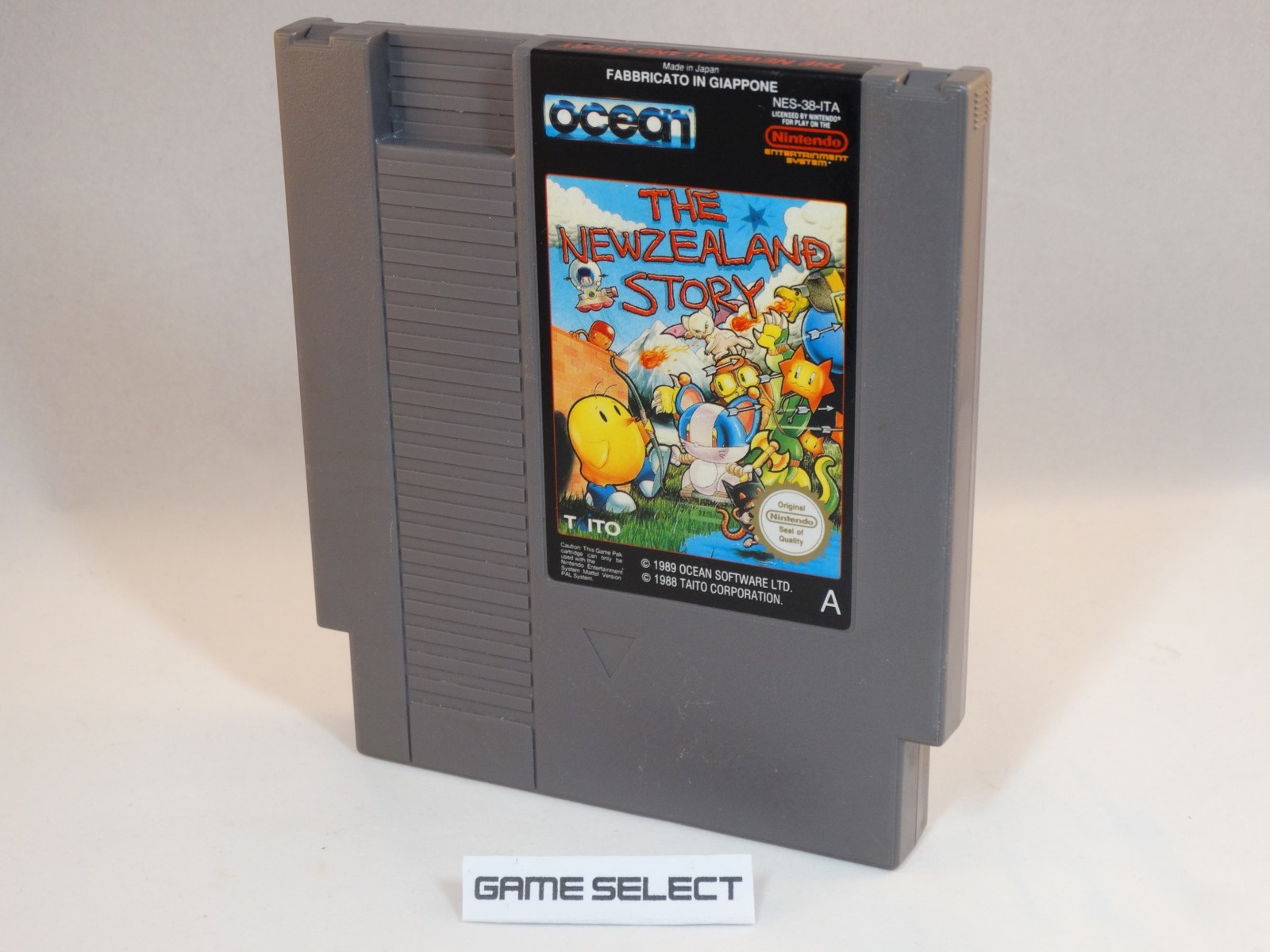 THE NEWZEALAND STORY NEW ZEALAND NINTENDO NES 8 BIT PAL A ITA ITALIAN ORIGINAL