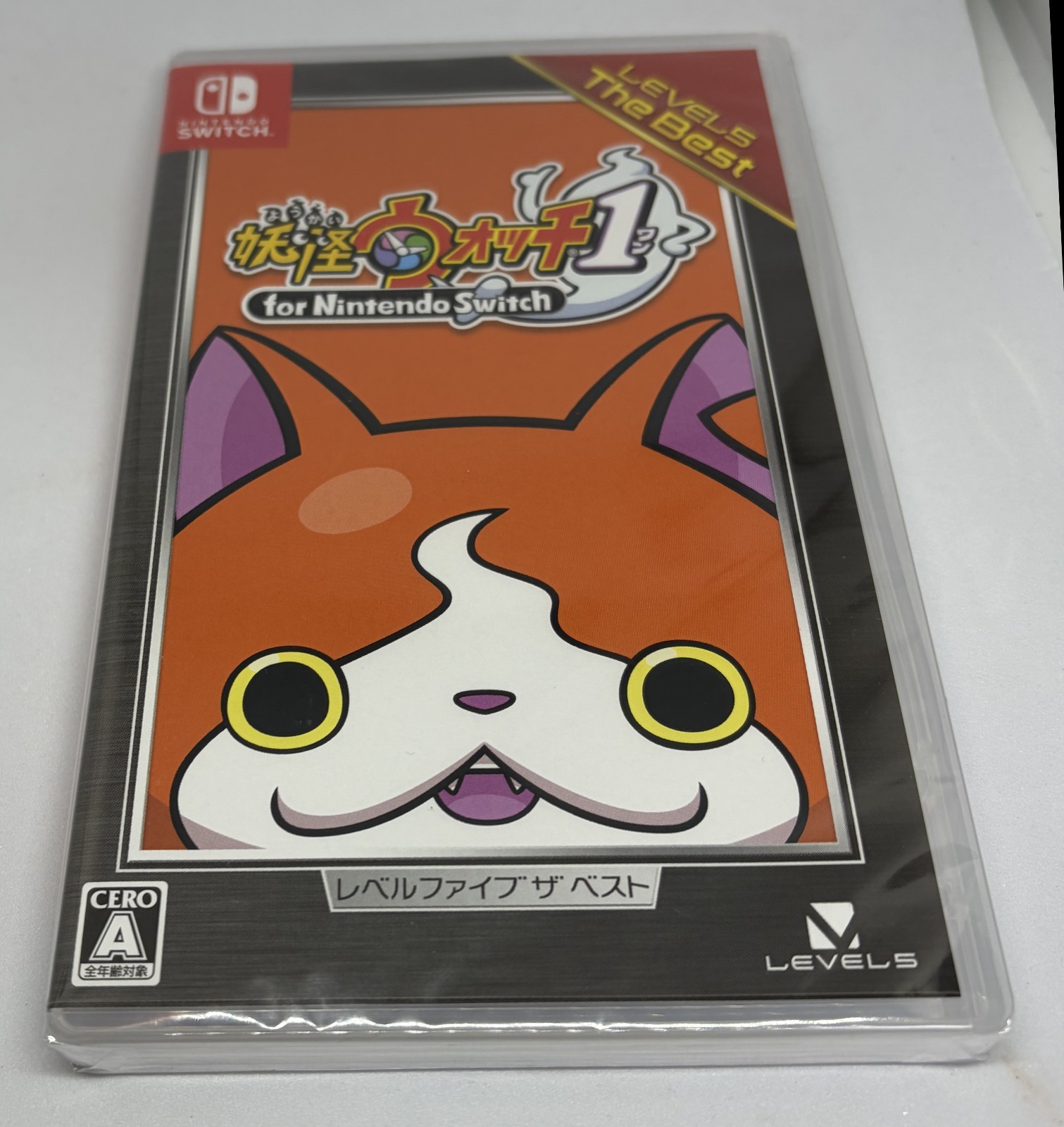 Yo-Kai Watch 1 Level 5 The Best Japanese version Japan Nintendo Switch SEALED