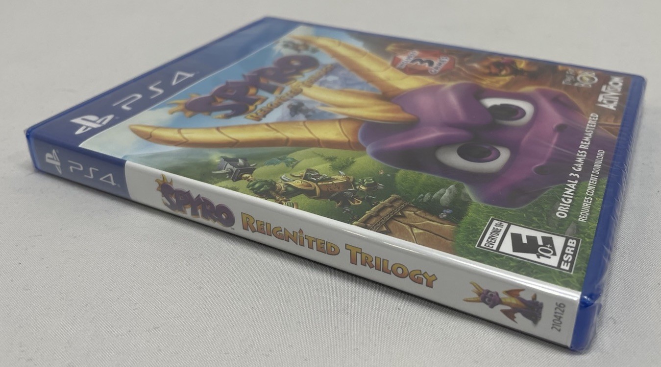 Spyro Reignited Trilogy PlayStation 4 PS4 2018 3 Games Remastered NEW SEALED!