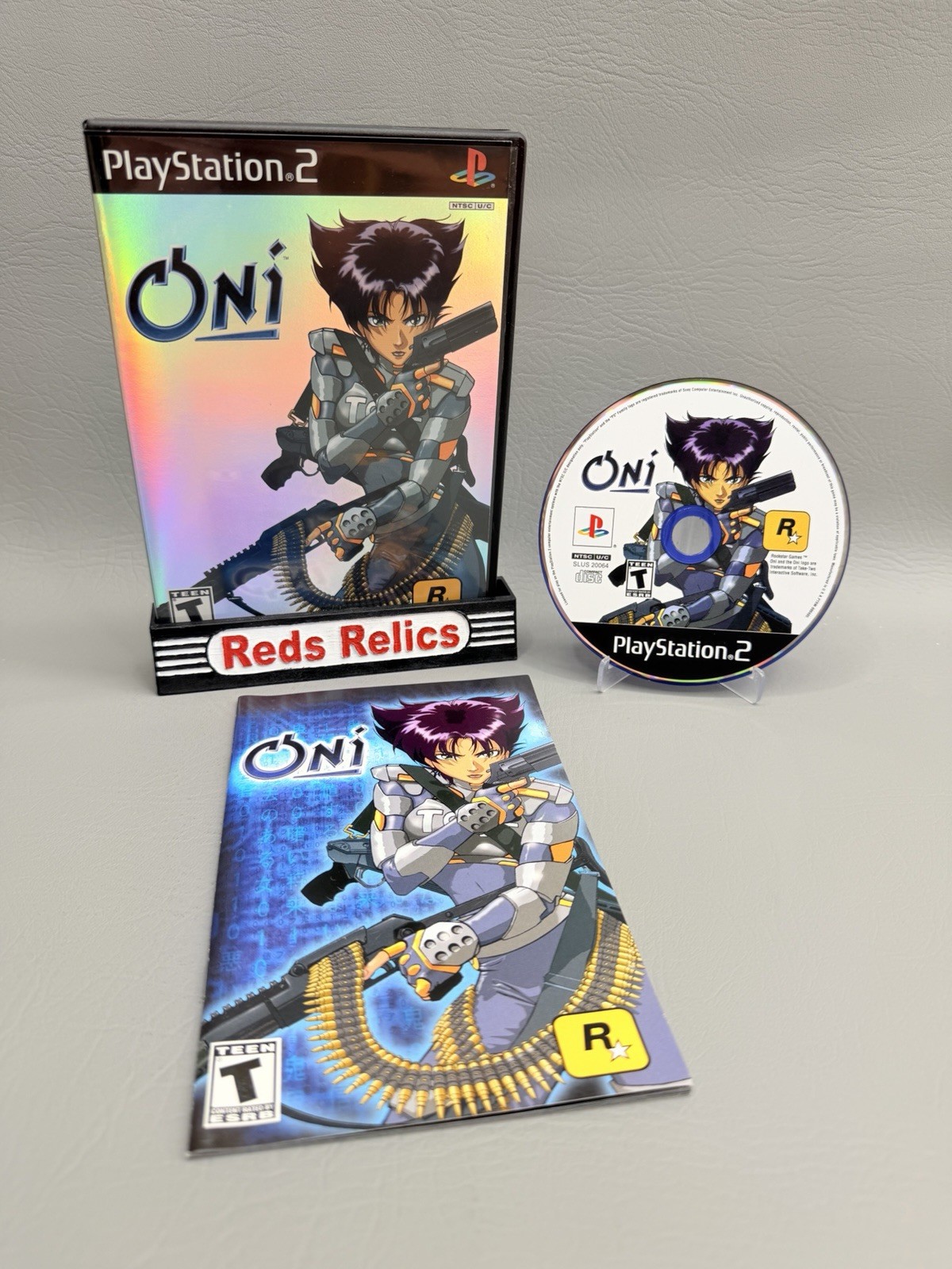 Oni (Sony PlayStation 2, 2001) PS2 Complete – Near Mint – 1Y Warranty