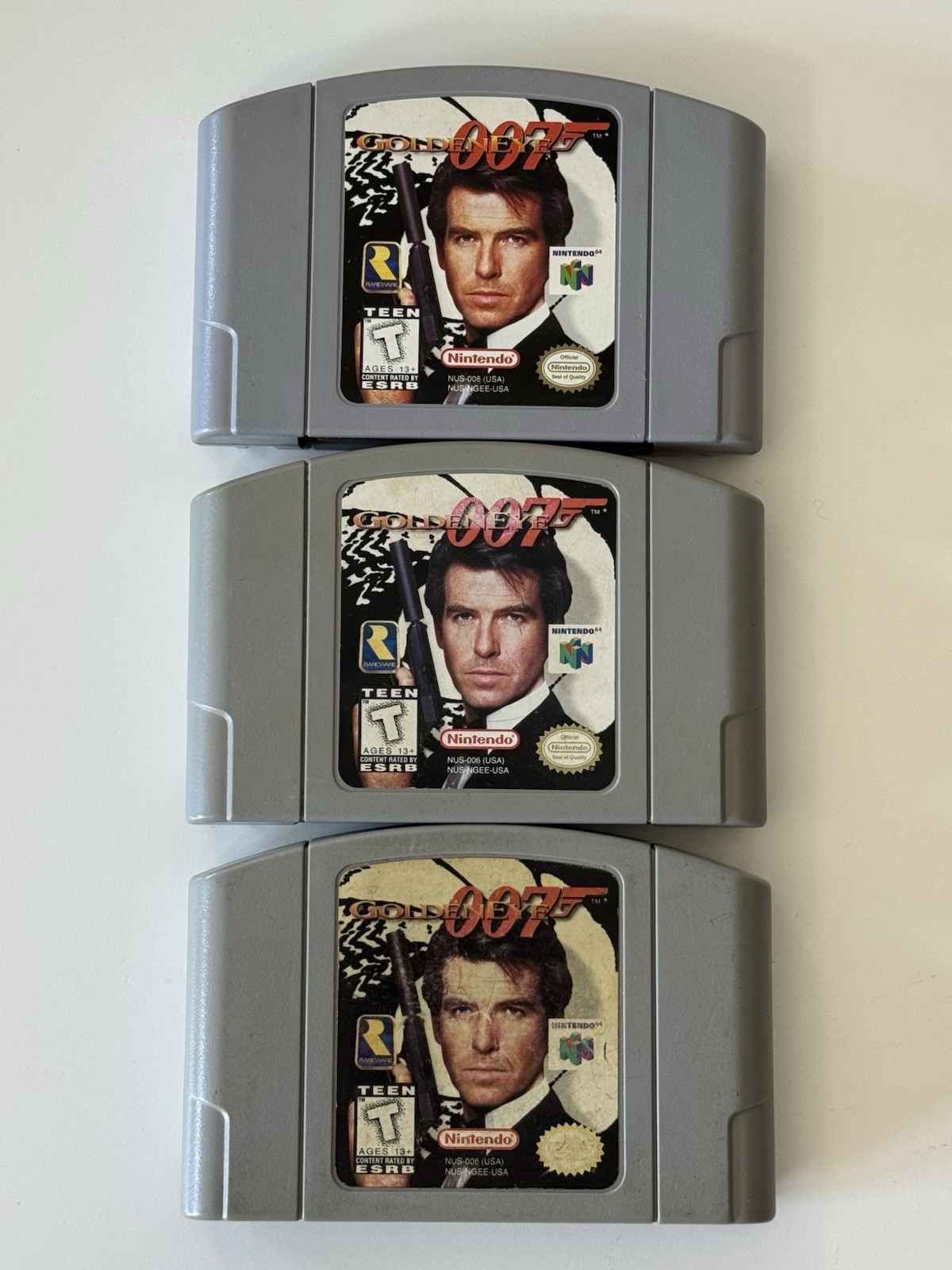 GoldenEye 007 Players Choice Nintendo 64 N64 James Bond Cart Only Tested Working