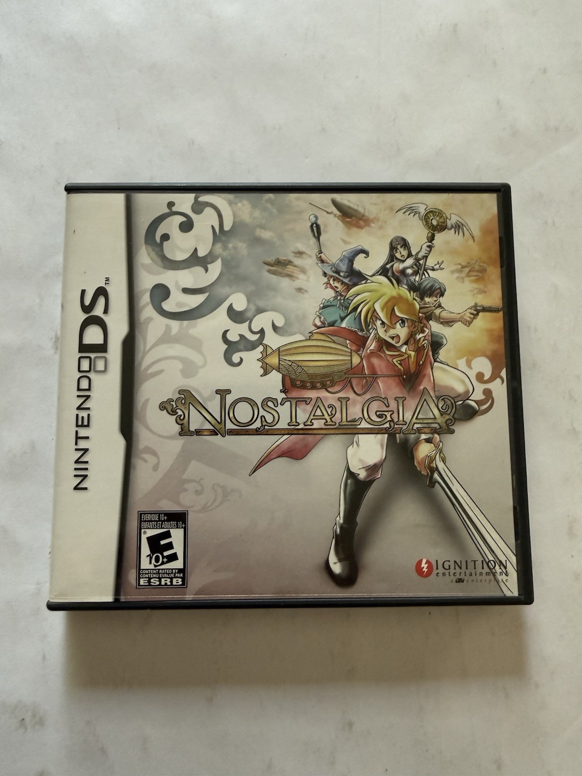 Nostalgia (Nintendo DS, 2009) – Complete/CIB – AUTHENTIC