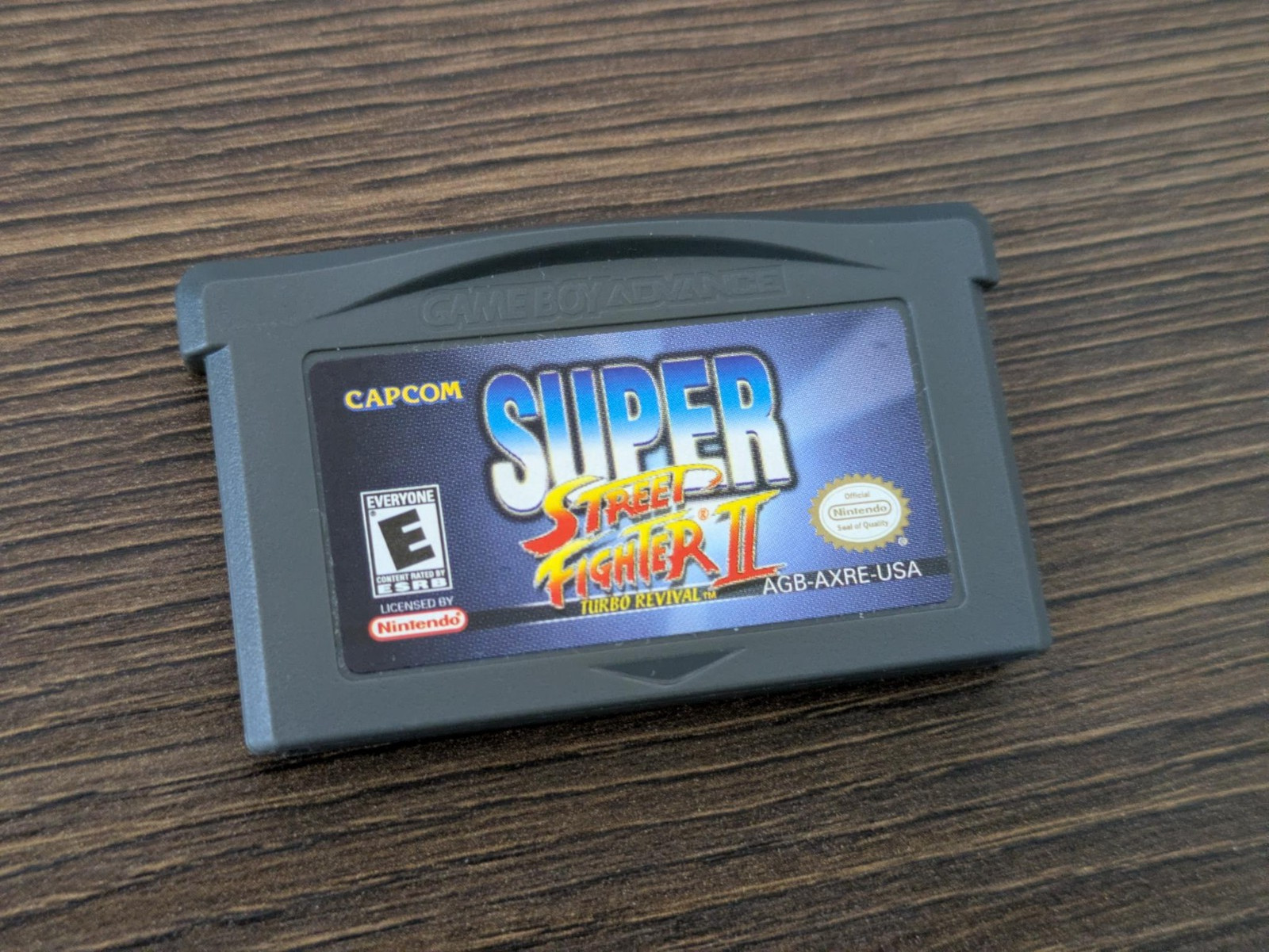 Super Street Fighter 2 Turbo Revival – Game Boy Advance GBA – See video, works!