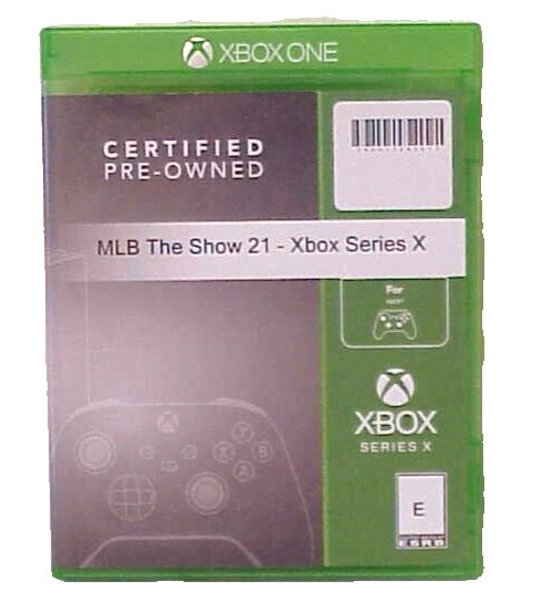 MLB THE SHOW 21 XBOX SERIES X XBOX VIDEO GAME RATED EVERYONE