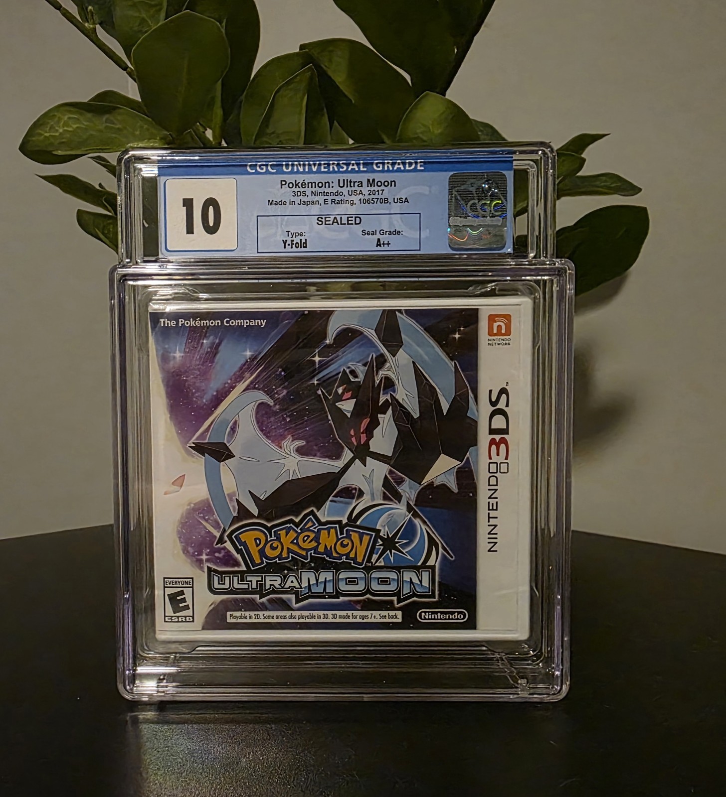 Pokémon Ultra Moon Nintendo 3DS – CGC Graded 10 A++ Sealed US Edition