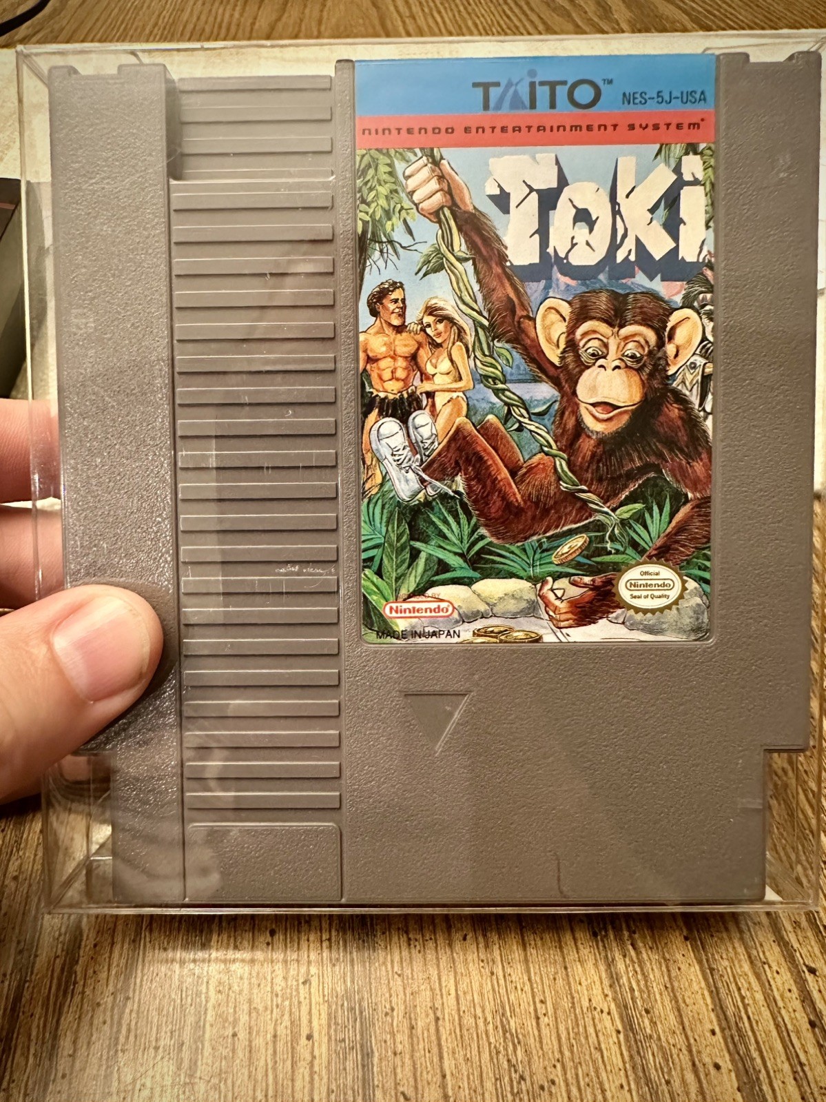 Toki (Nintendo NES 1991) Authentic! Rare!! MINT!!