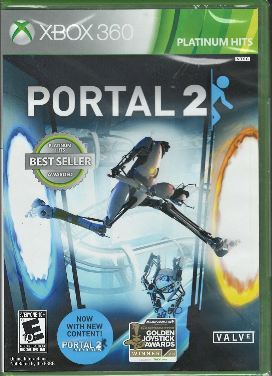 Portal 2 (Platinum Hits) Xbox 360 (Brand New Factory Sealed US Version) Xbox 360