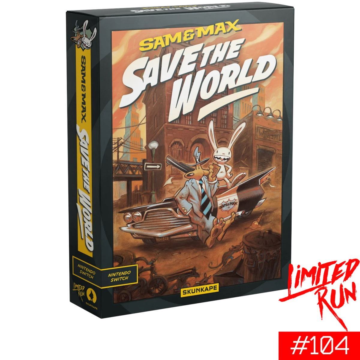Sam & Max Save the World Collector’s Edition Limited Run #104 [Nintendo Switch]