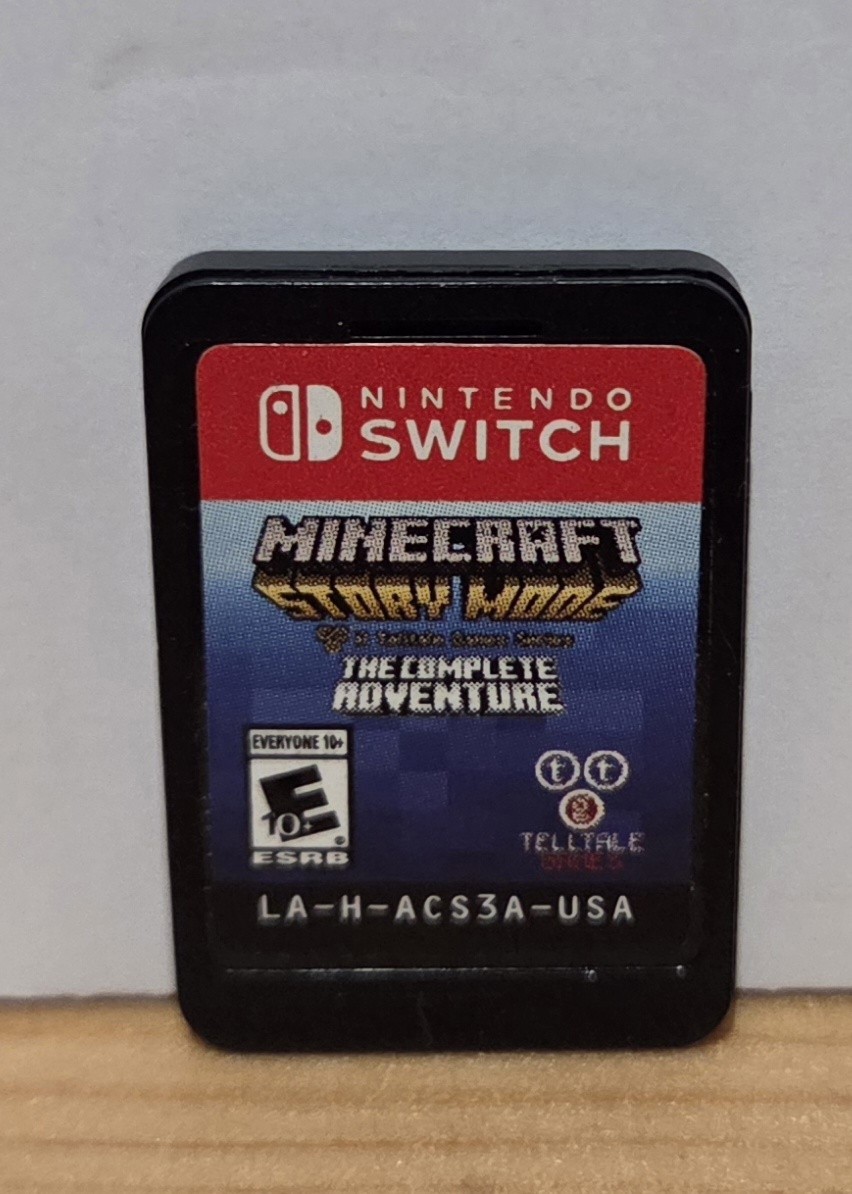 Minecraft: Story Mode – The Complete Adventure (Nintendo Switch, 2017) Tested