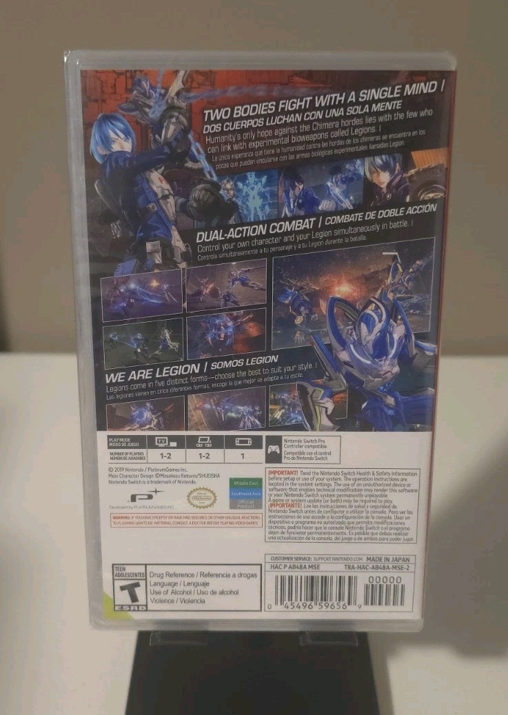 Astral Chain – (Nintendo Switch, 2019) Brand New Factory Sealed First Print Seal