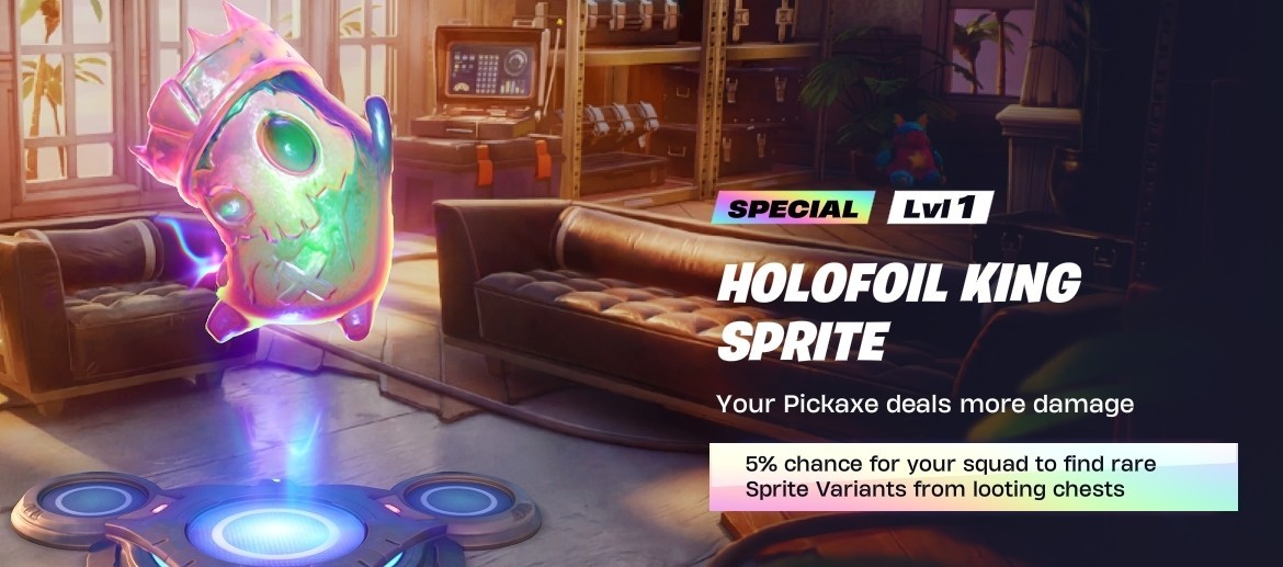 Battle Royale Special Holofoil King Sprite