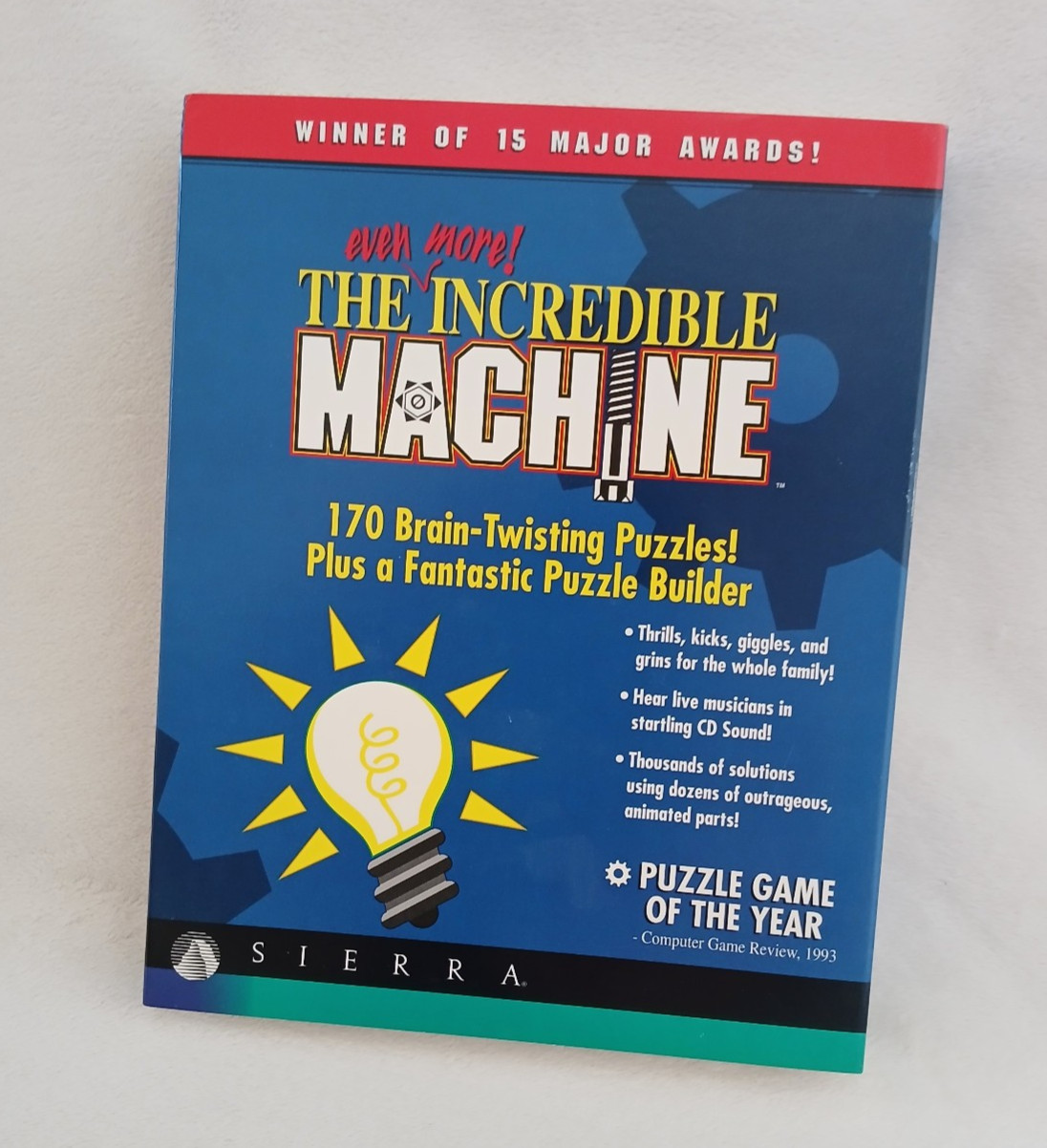 Vintage 1994 Sierra The Even More Incredible Machine PC CD Big Box VG
