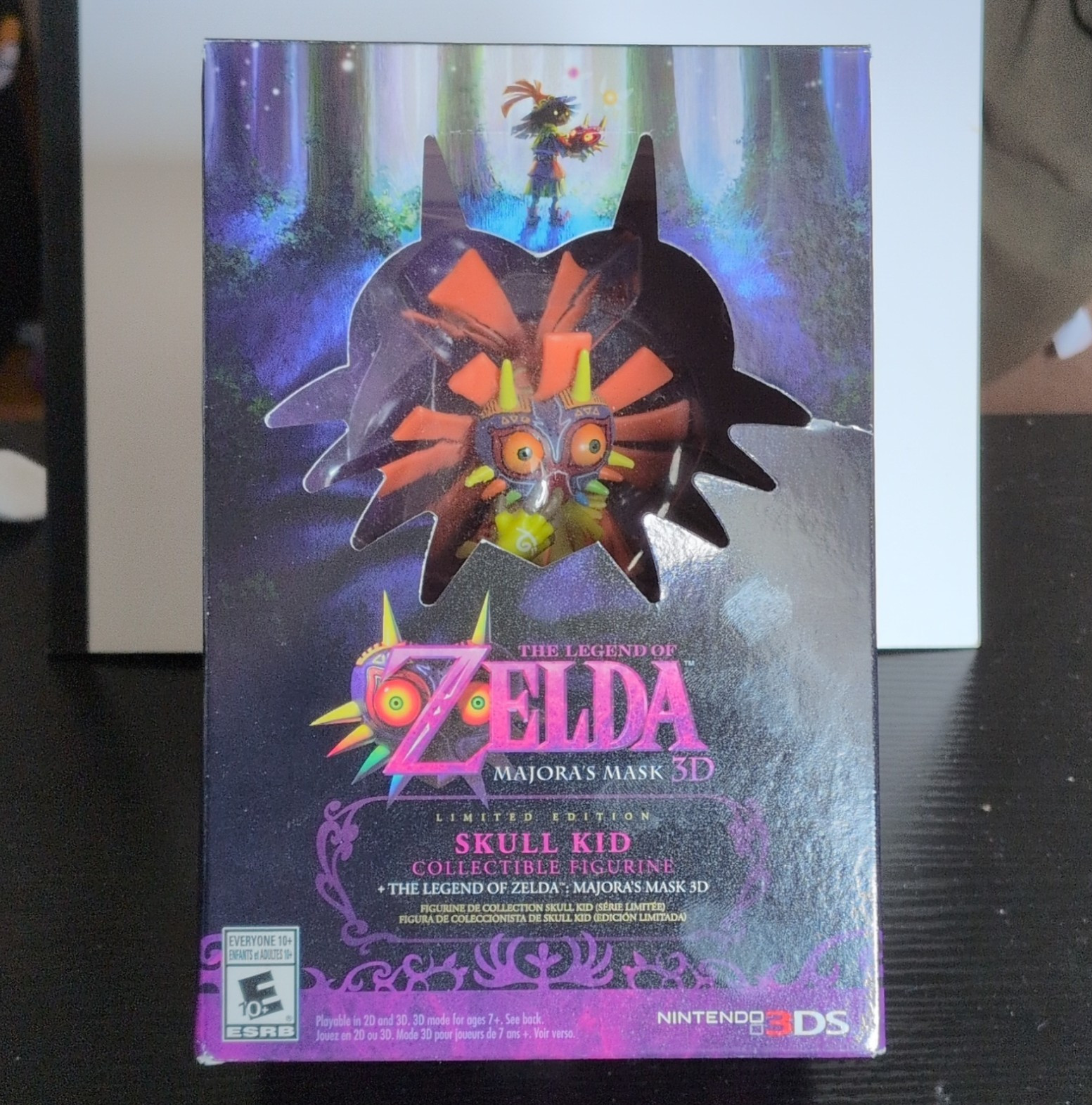 Nintendo Zelda Majora’s Mask 3D Limited Edition w/ Figurine 3DS *SEALED GAME*