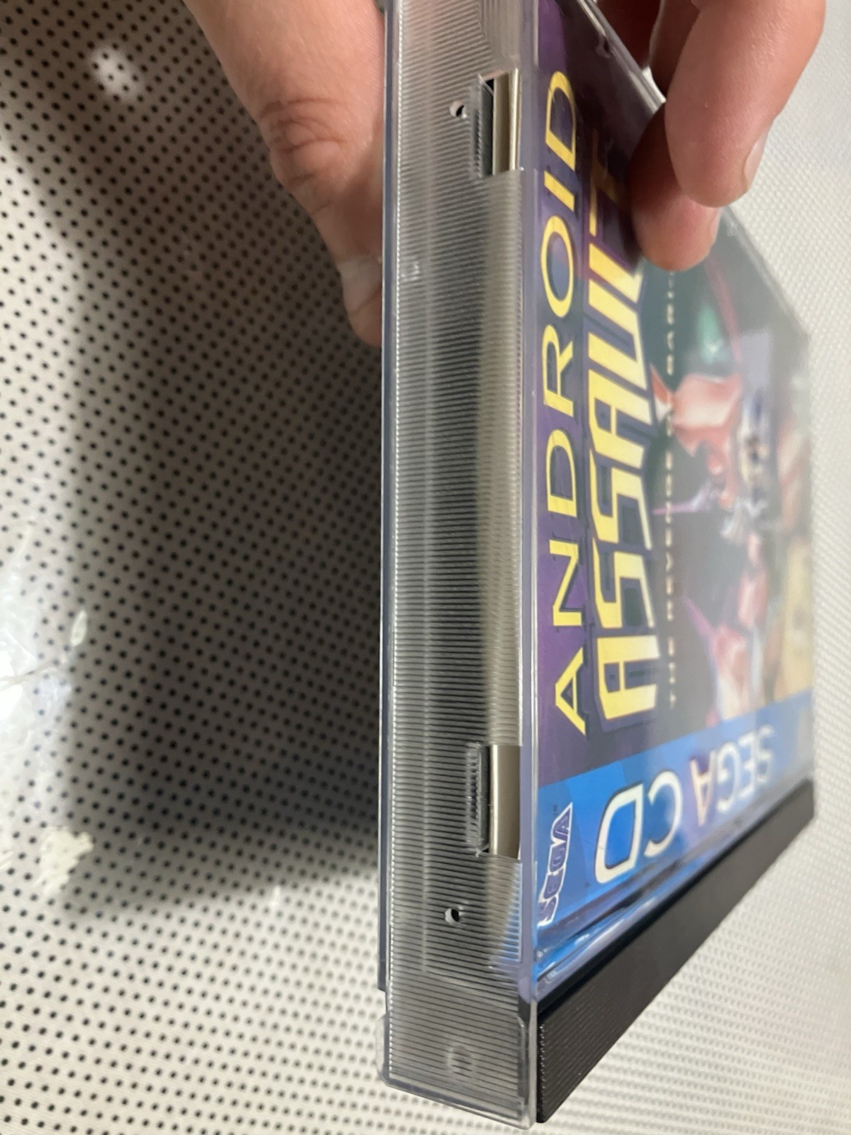 Android Assault CIB Manual W/ Registration Card Complete Sega CD Game Authentic