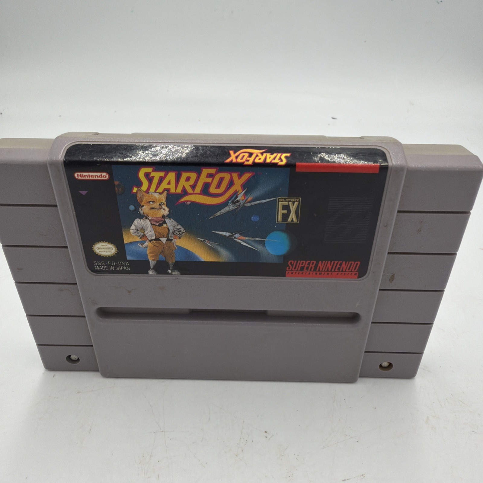 Star Fox Super Nintendo Entertainment System SNES Authentic