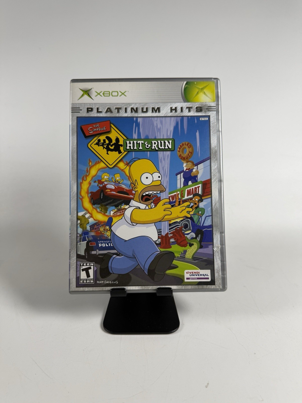 The Simpsons: Hit & Run (Original Xbox) Platinum Hits CIB COMPLETE & TESTED