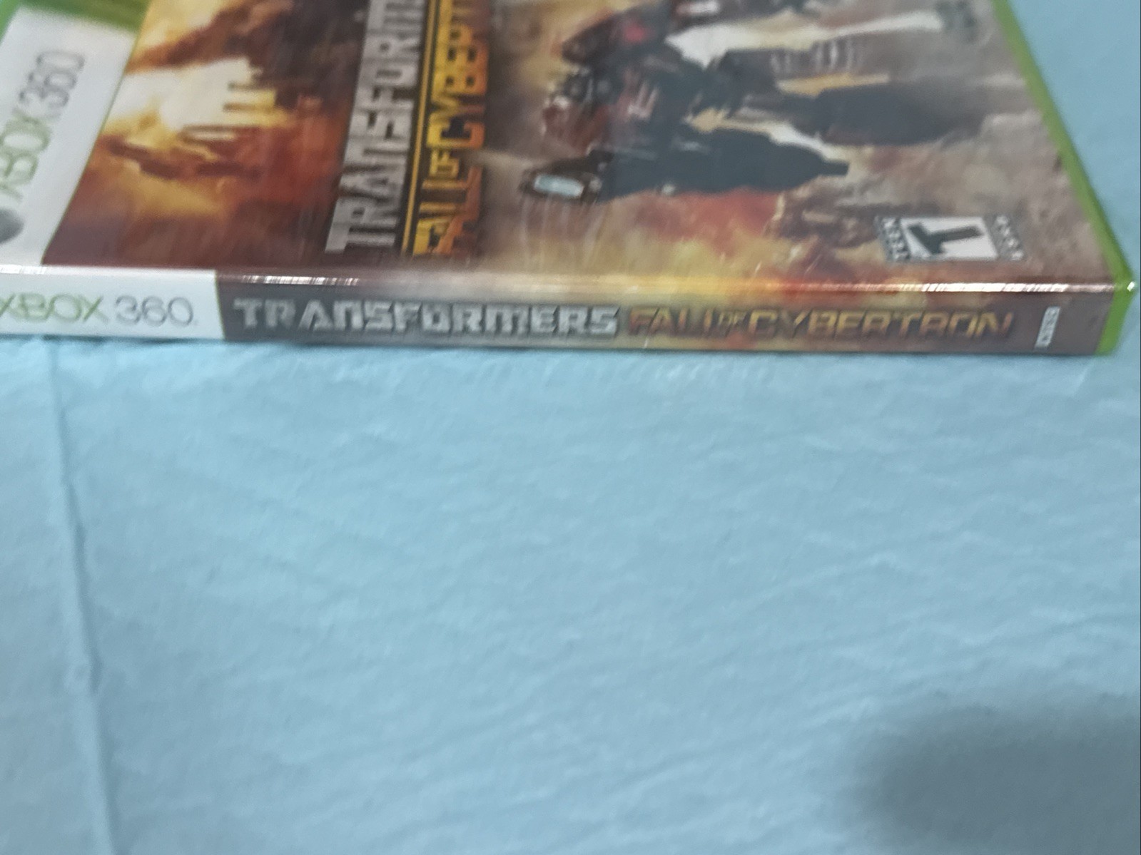 Transformers: Fall of Cybertron (Microsoft Xbox 360, 2012) W/Slip Cover
