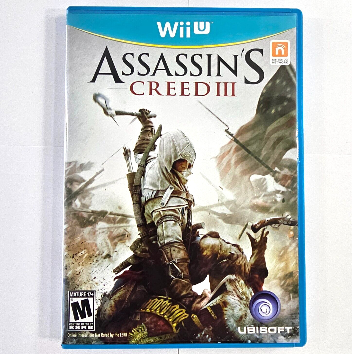 Assassin’s Creed III (Nintendo Wii U, 2012) Game Case Manual – Tested