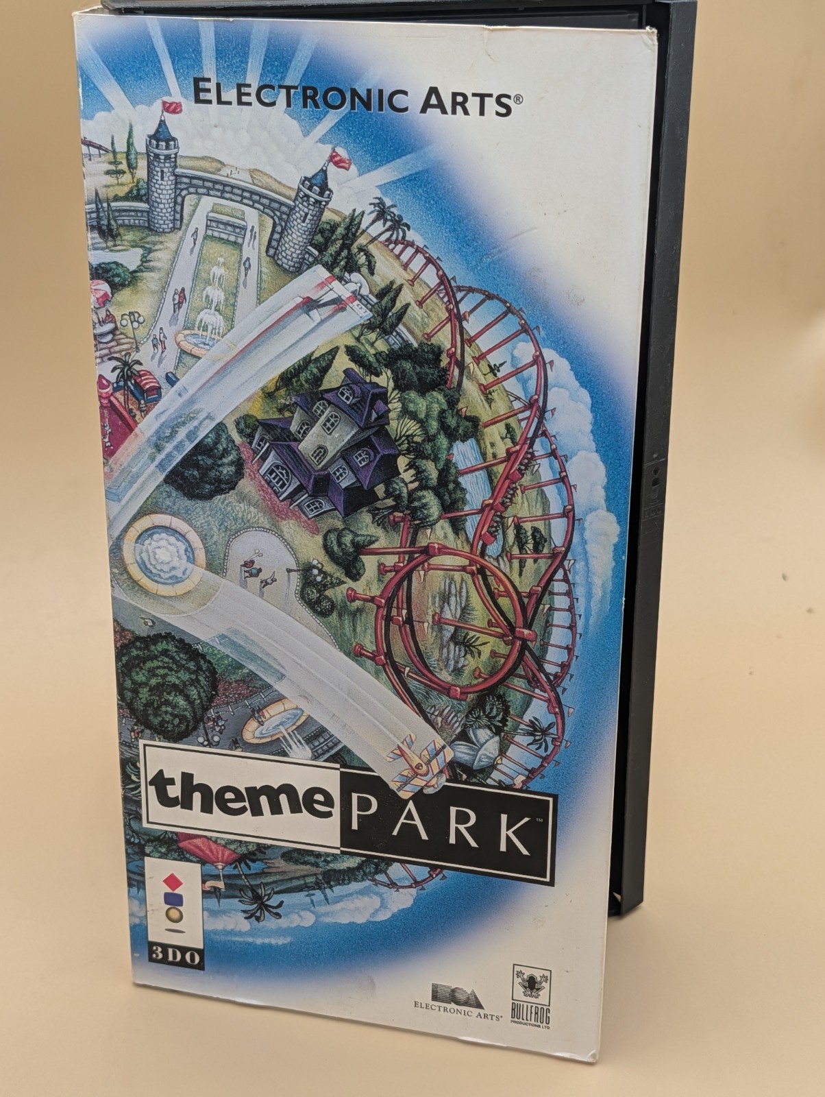 Theme Park for 3DO Long Box With Manual, Tested, Works!