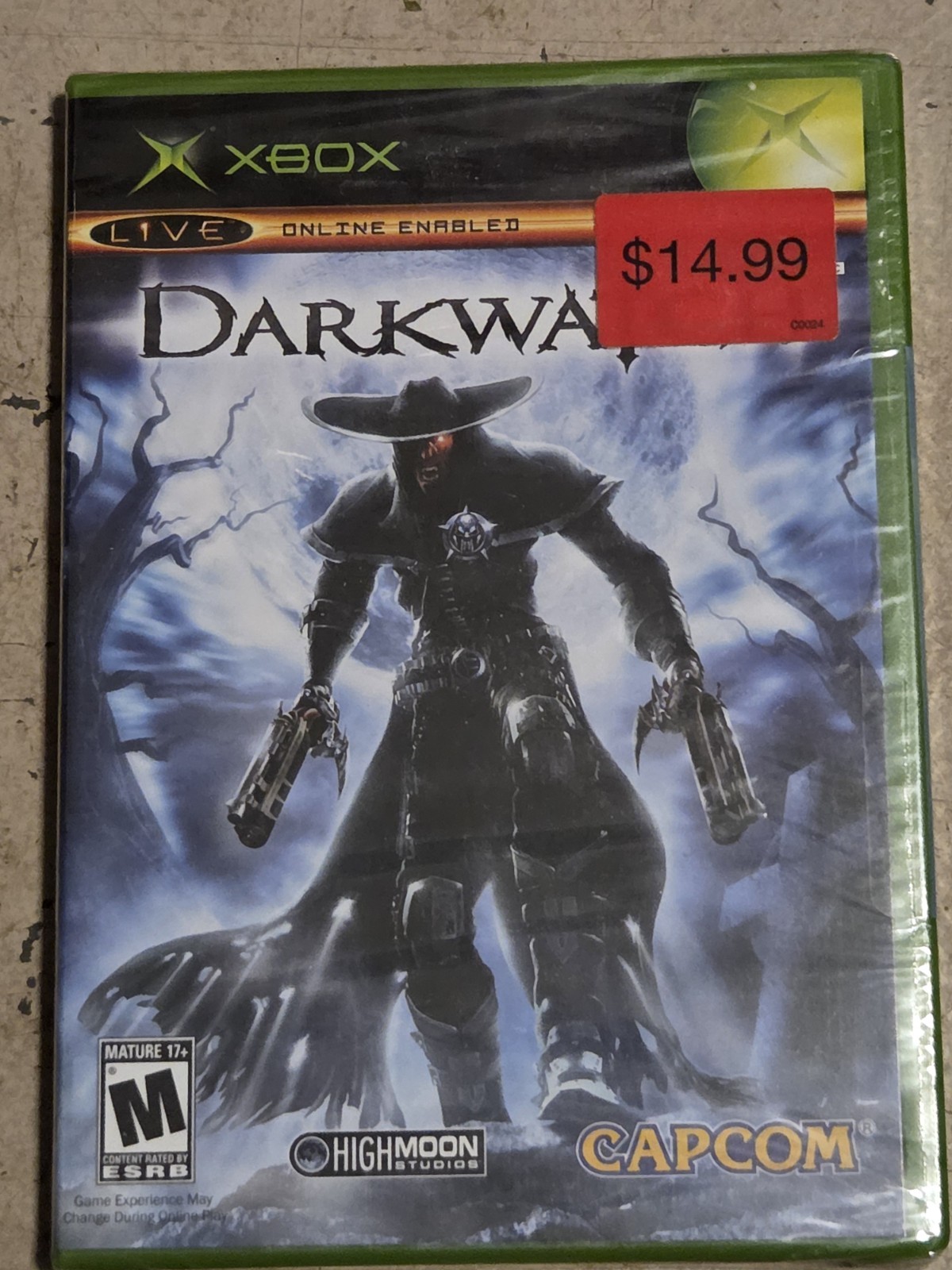 Darkwatch (Microsoft Xbox, 2005) Brand New Factory Sealed –