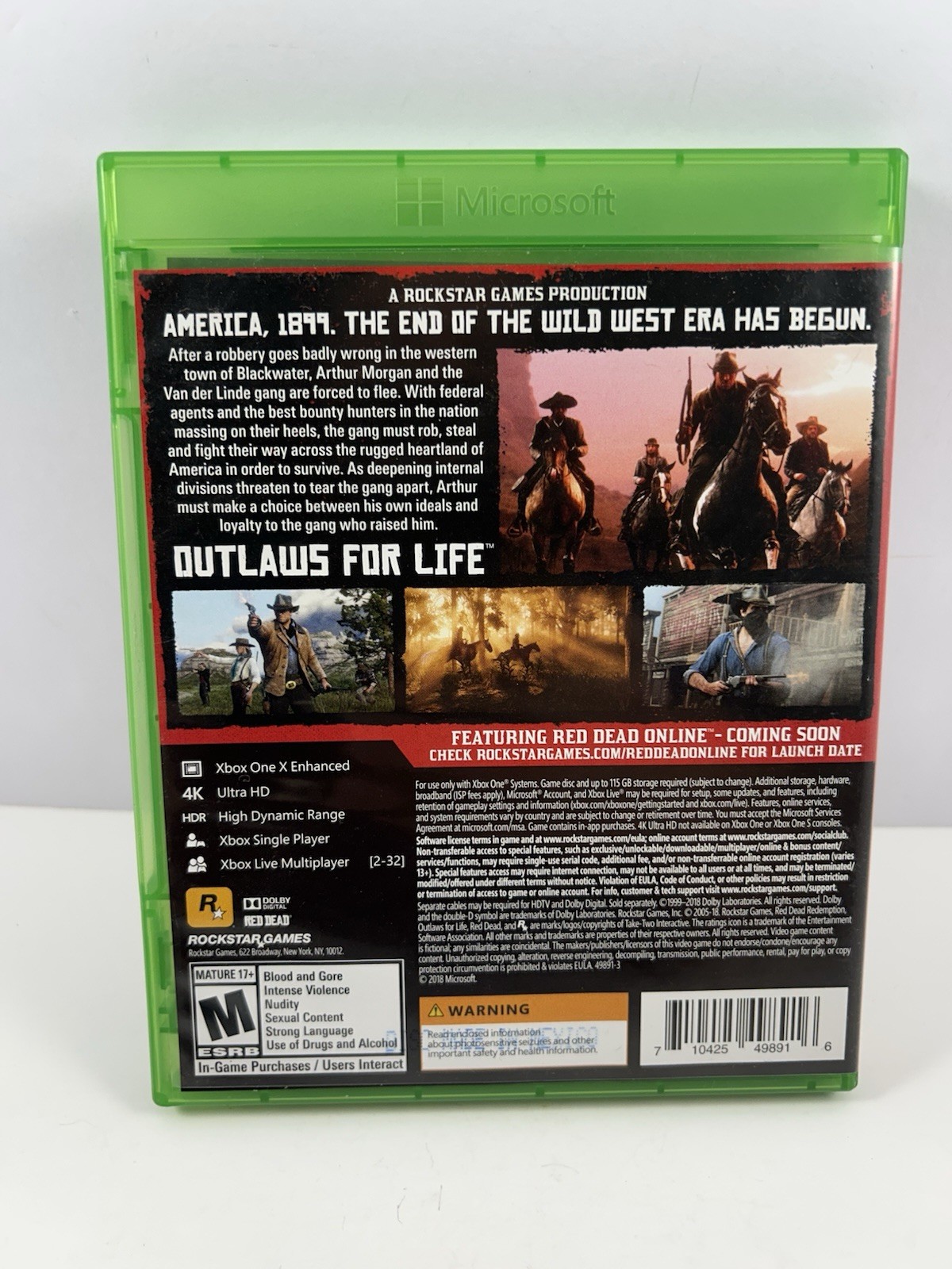 Red Dead Redemption 2 – Xbox One