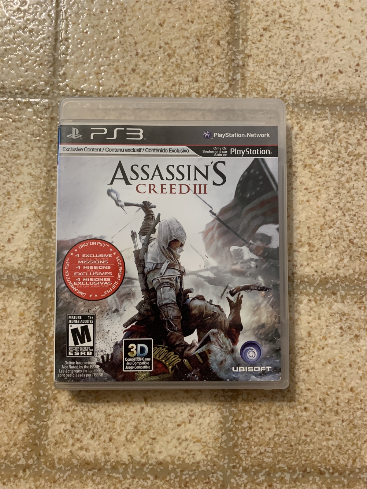 Assassin’s Creed III | Sony PlayStation 3 | PS3 | 2012 | Tested