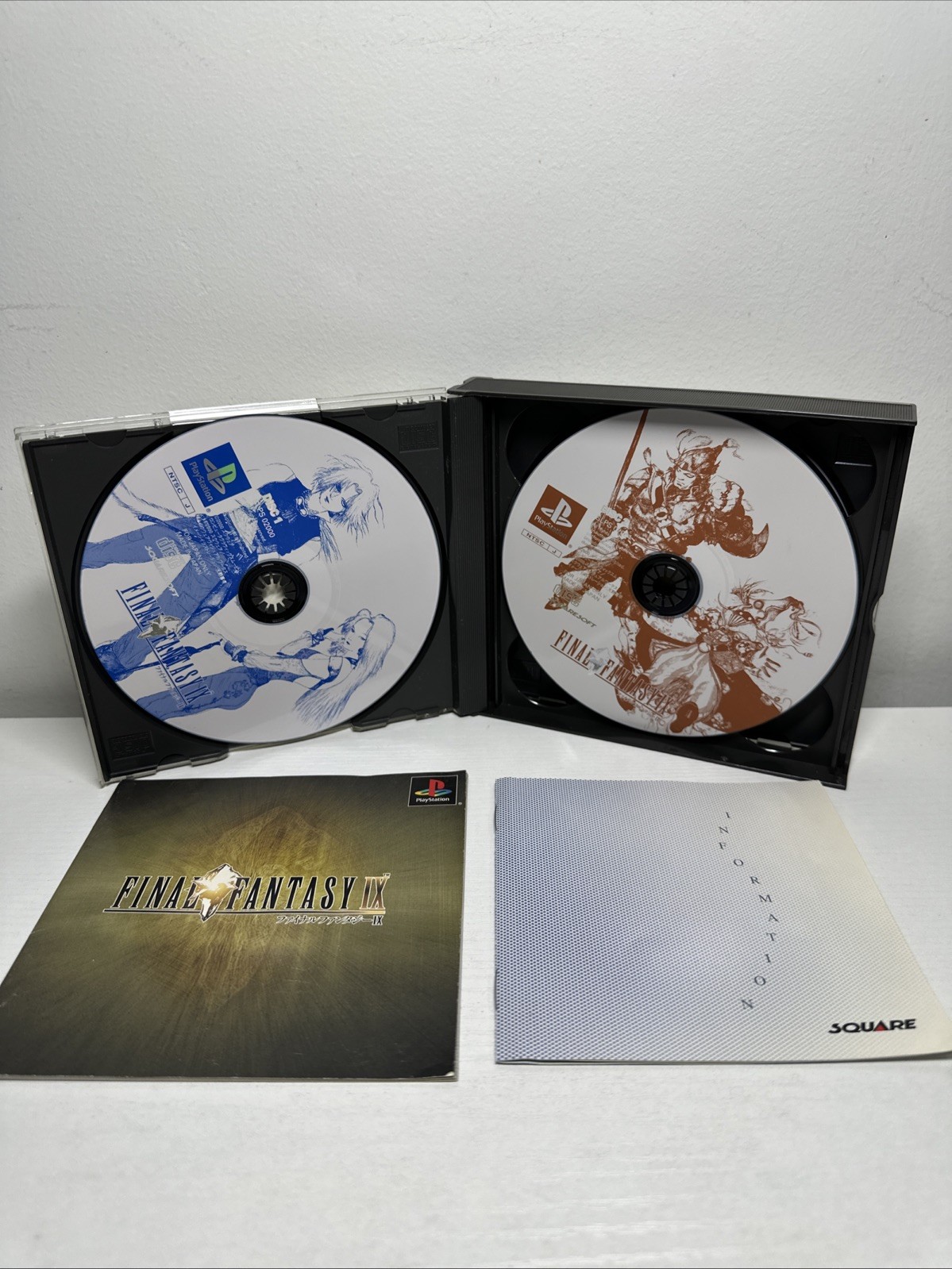 Final Fantasy IX (9) PS1 PlayStation Complete Japanese Version Japan NTSC-J