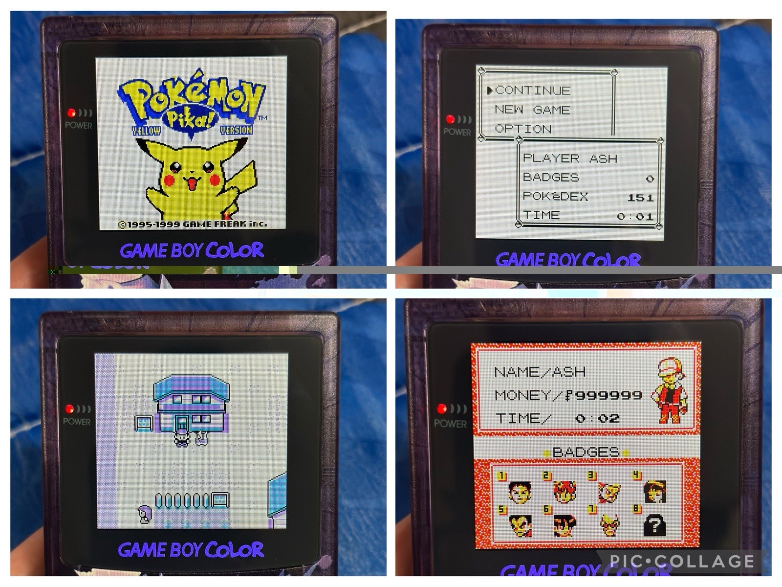 Pokemon Yellow All 151 Complete Pokedex Nintendo Authentic Saves Max Items Money