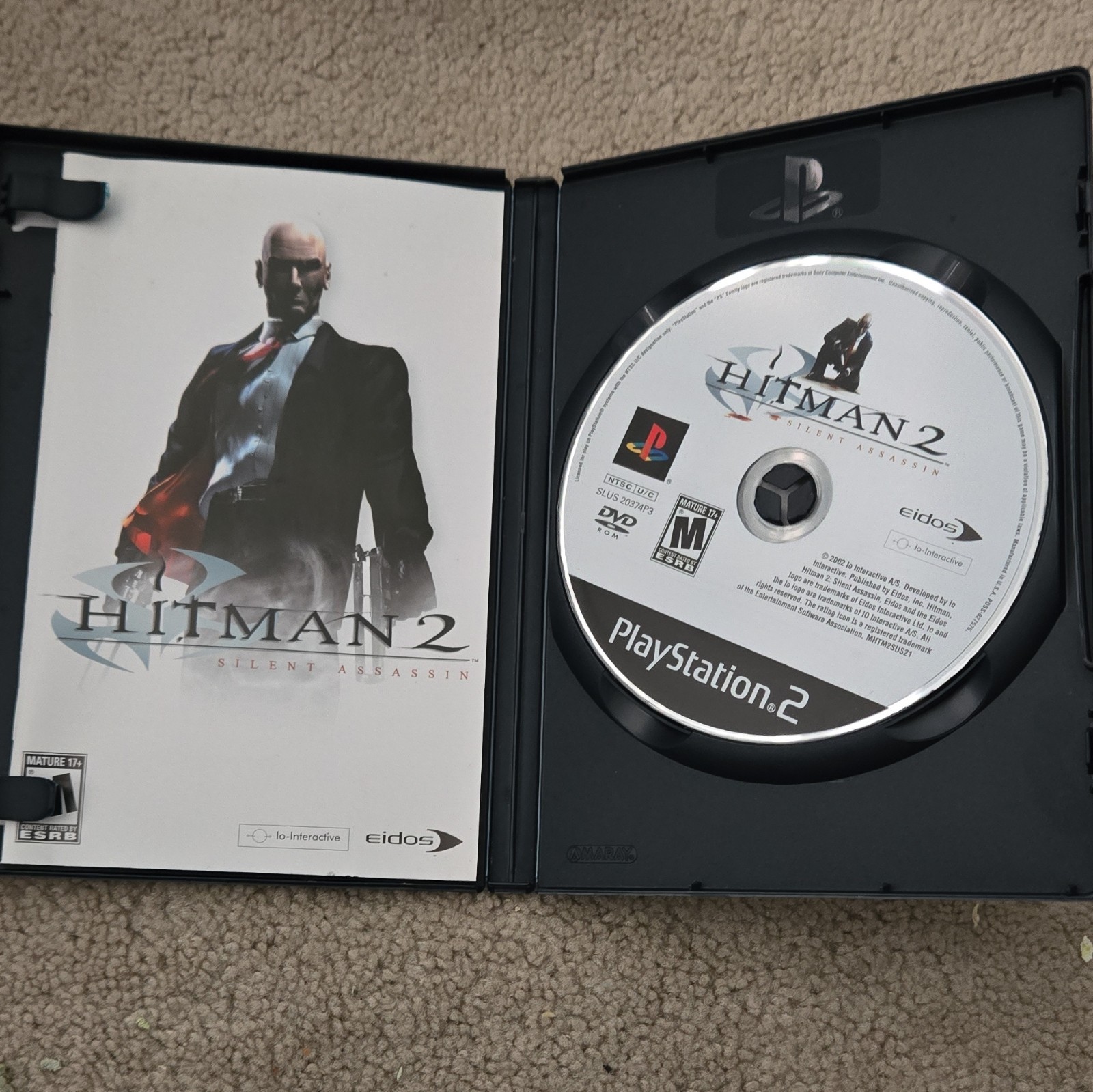 Eidos Hitman Trilogy Action & Adventure M PS2 NTSC-U/C Manual Included