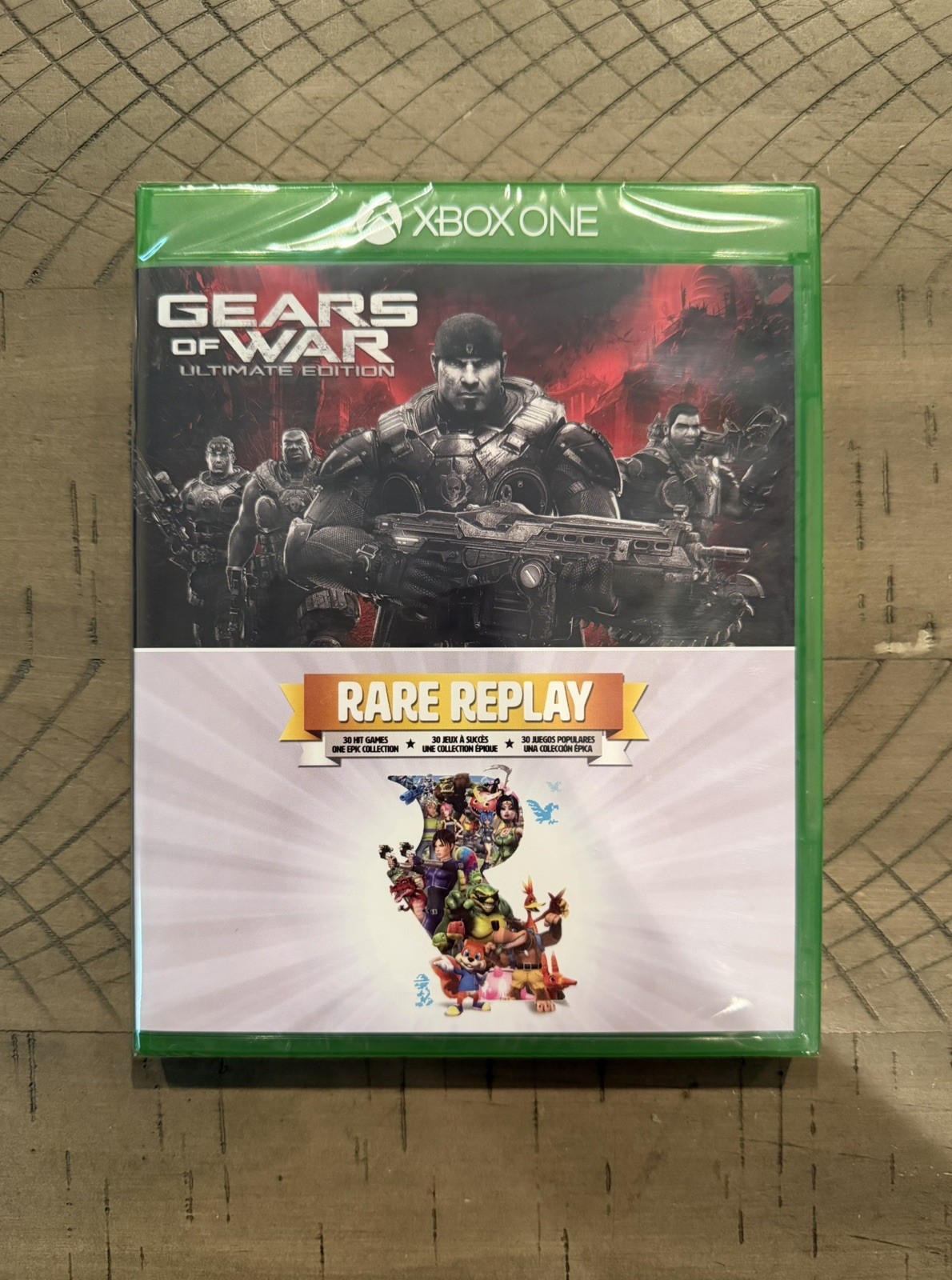 Gears of War: Ultimate Edition & Rare Replay Bundle; Sealed (Xbox One, 2016)