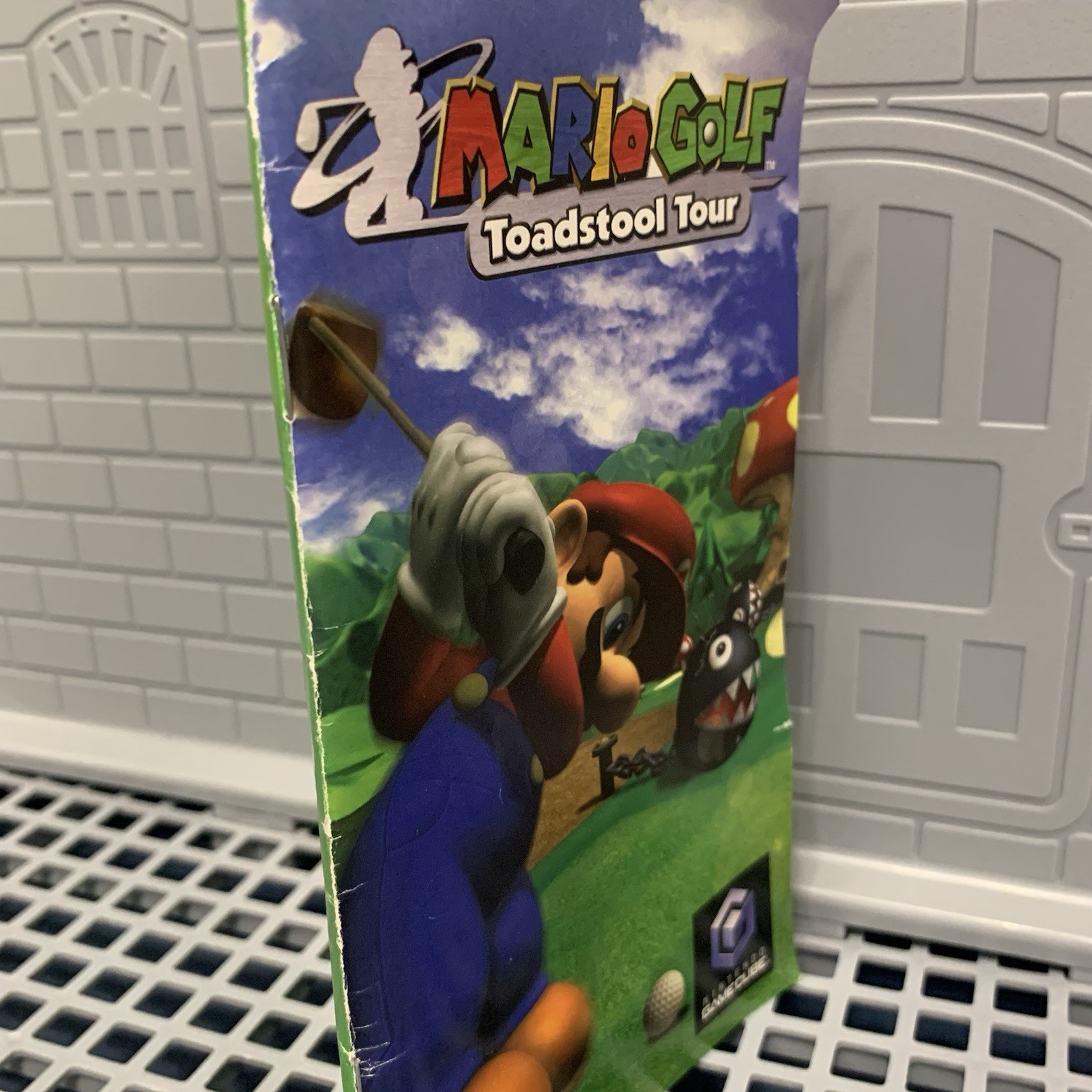 Mario Golf Toadstool Tour Nintendo GameCube 2003 Case and Manual No Game