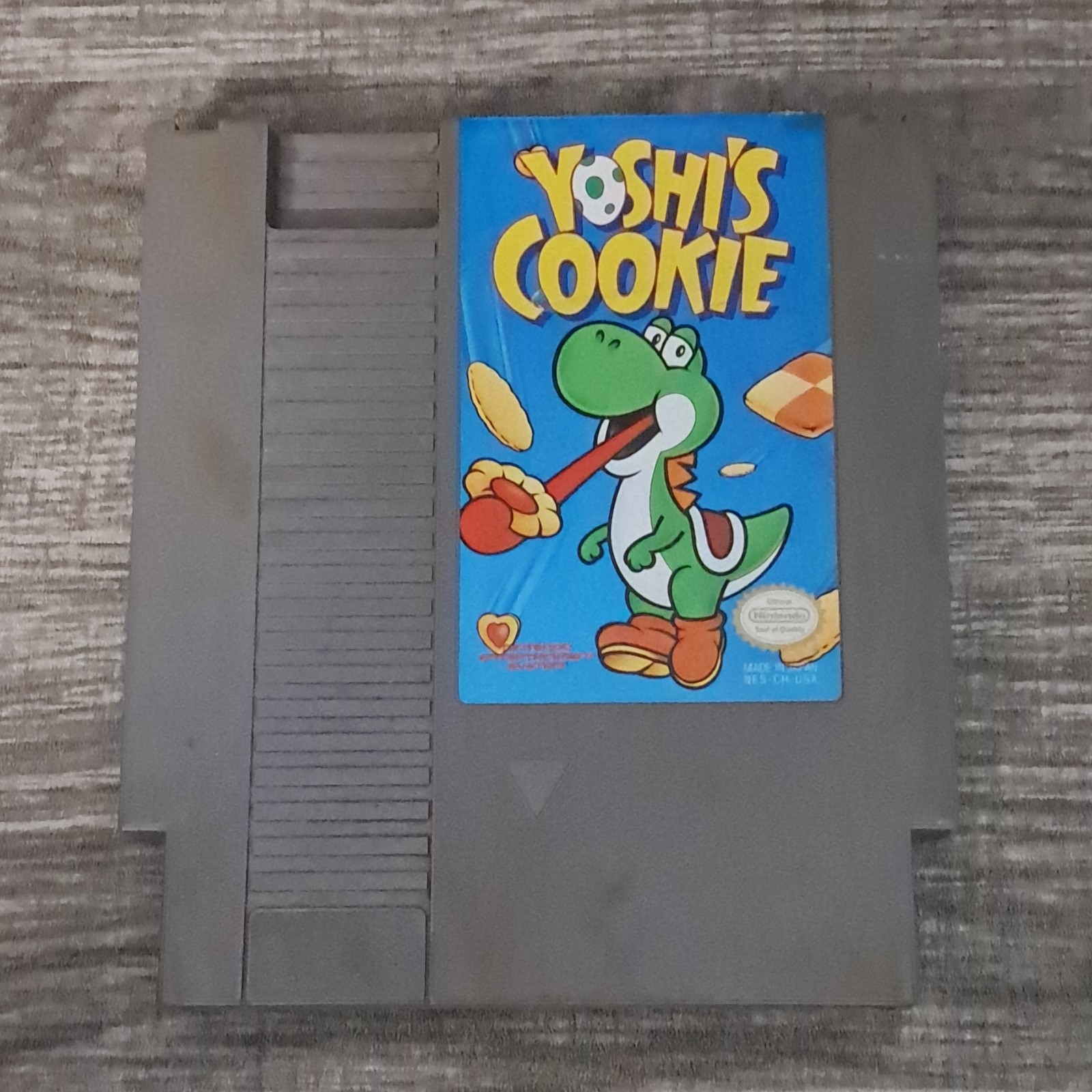 Nintendo Yoshi’s Cookie NES Puzzle Yoshi Series NTSC-U/C Cartridge