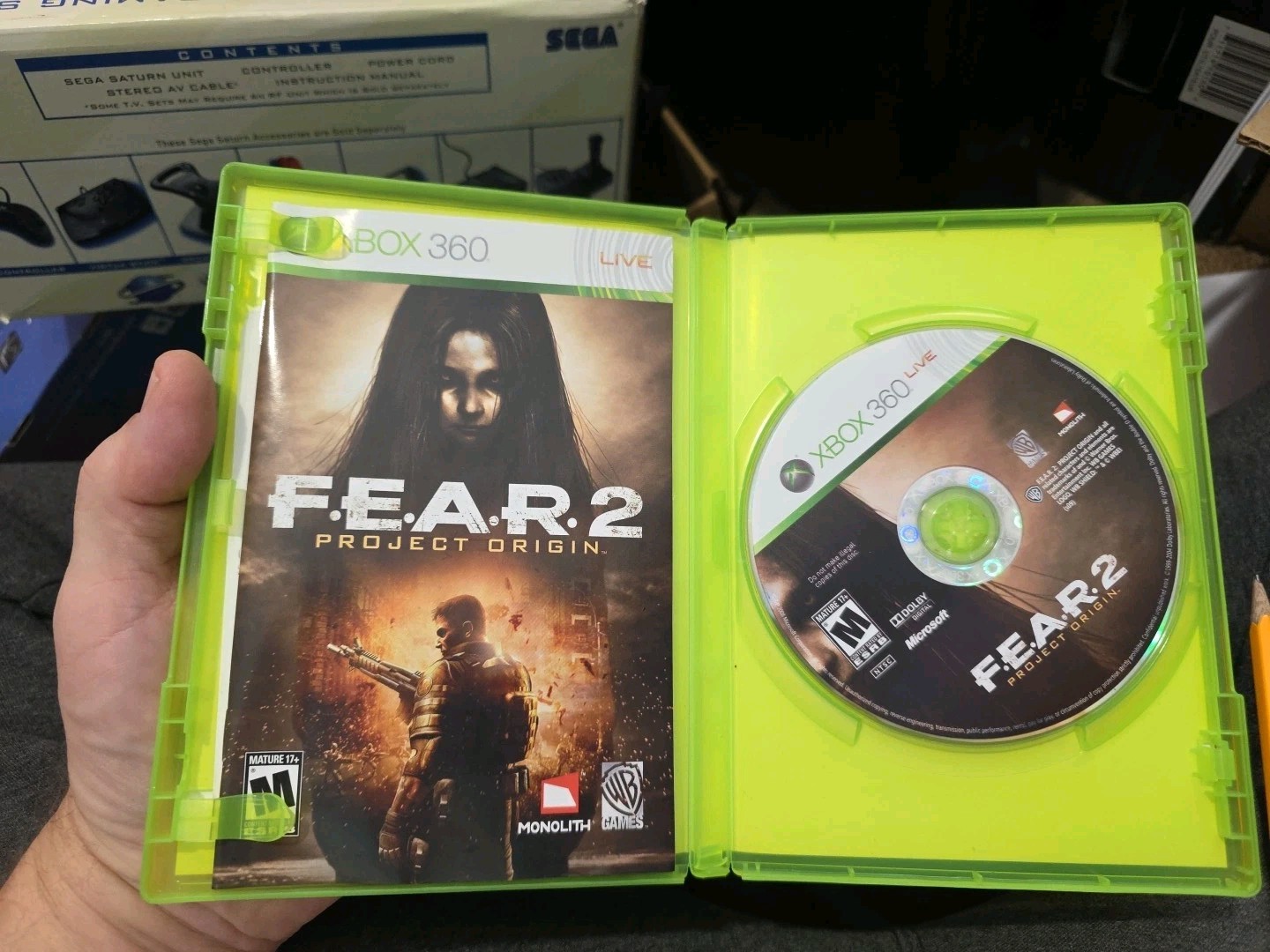 F.E.A.R. 2: Project Origin CIB & F.E.A.R. 3 Loose Xbox 360 Both Tested – EM