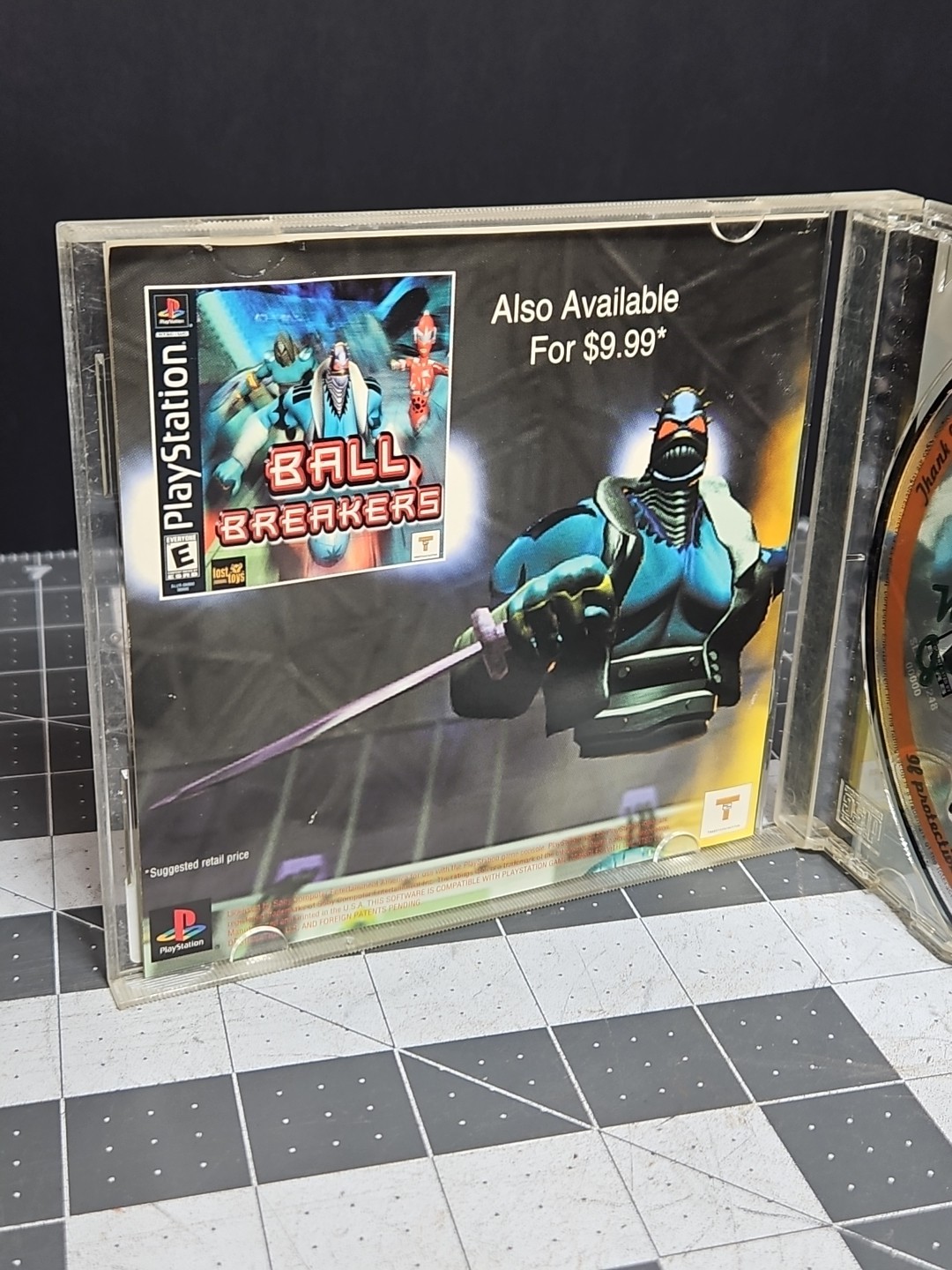 Vintage Action Bass PS1 PlayStation 1 Complete – Family Video Edition GUC E5