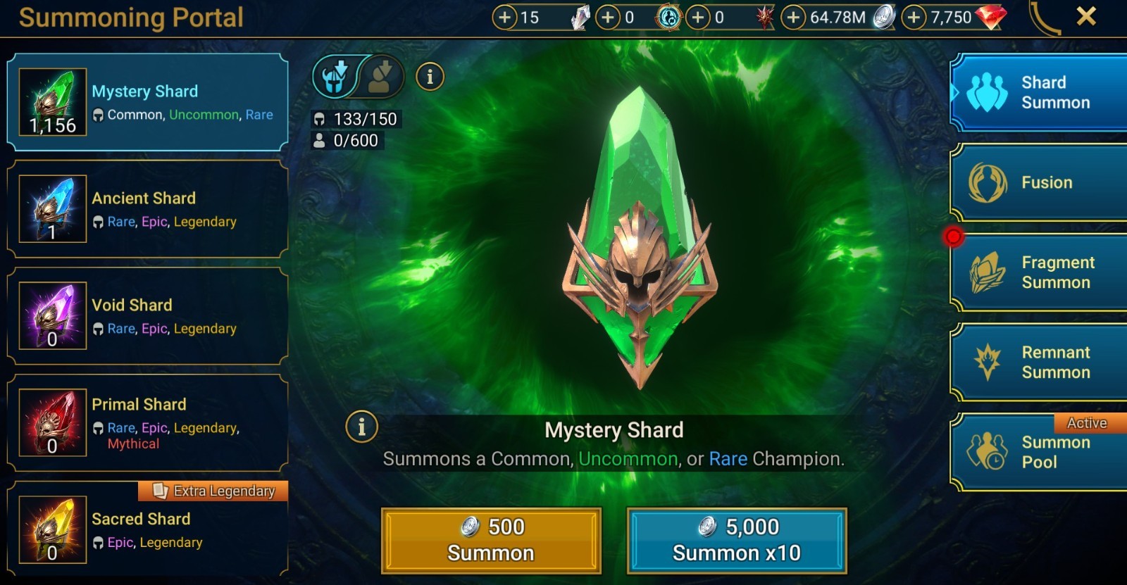 Raid Shadow Legends | Starter Mythical – Joan : 97k energy / 27 Legendary