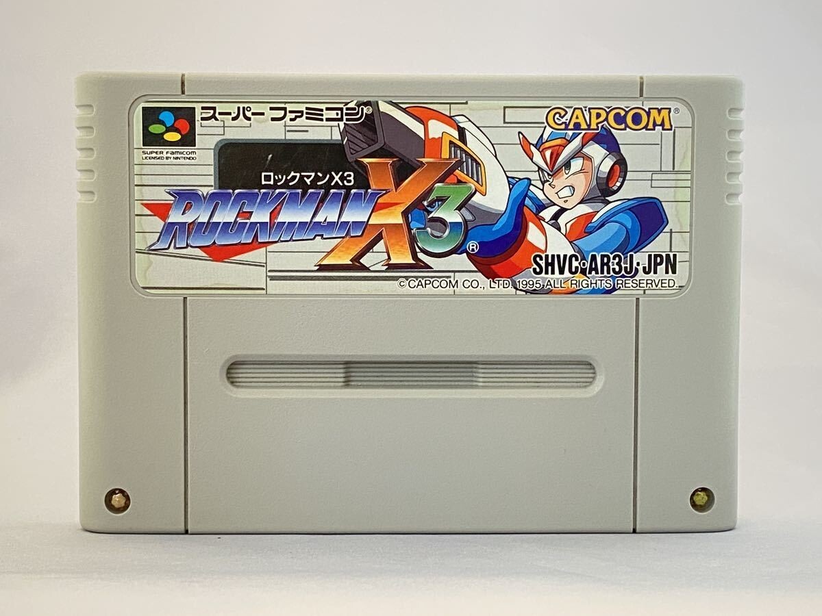 Nintendo Super Famicom Rockman x3 Megaman Japan SFC