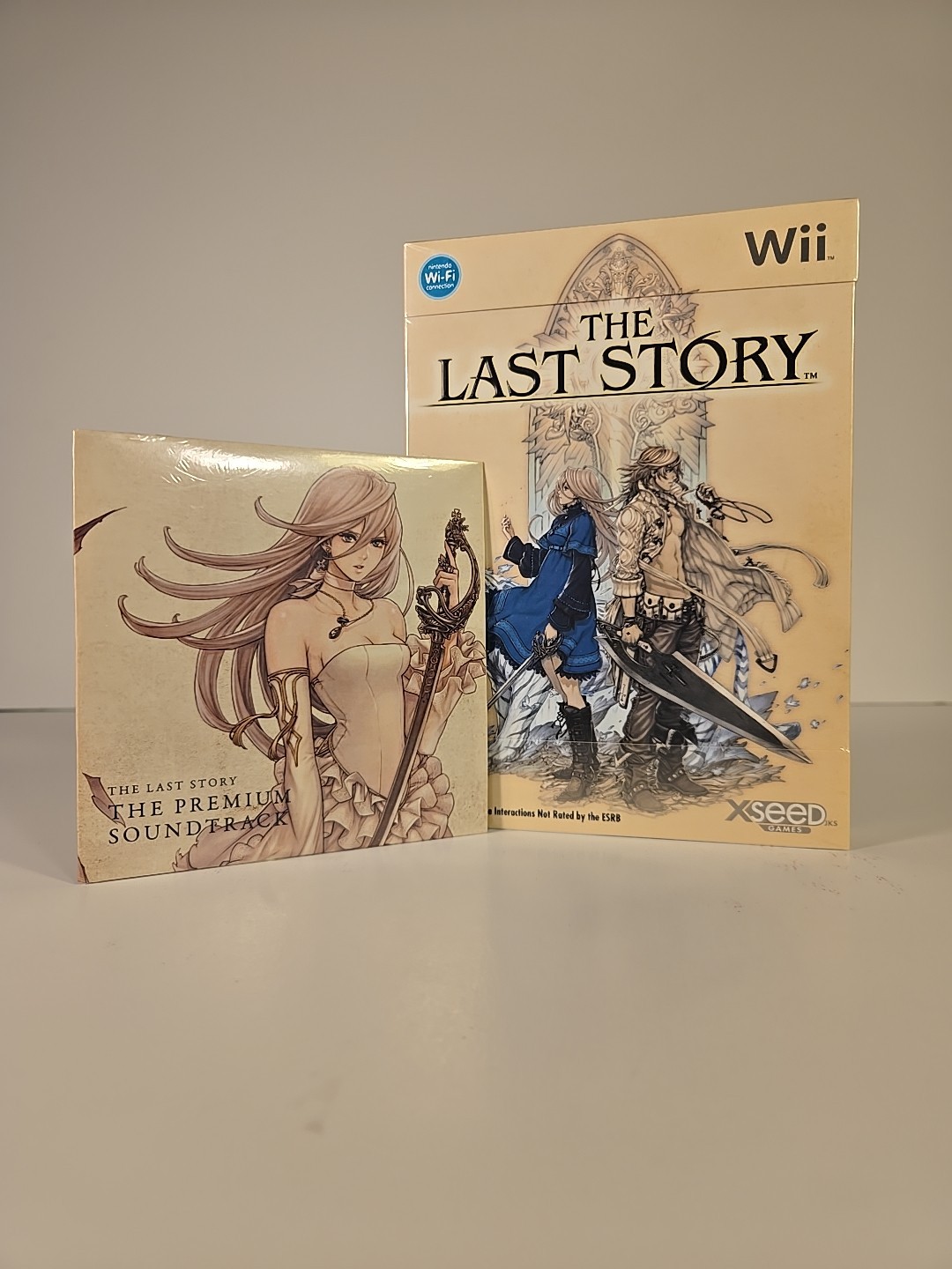 The Last Story With Bonus Premium Soundtrack Factory Sealed Nintendo Wii
