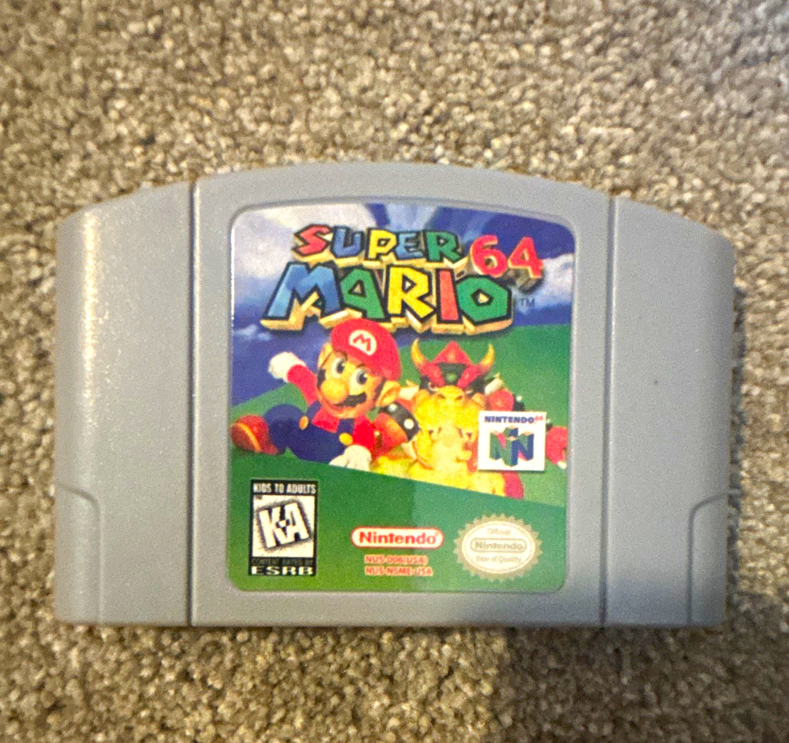 Super Mario 64 Nintendo 64 N64 Game Cartridge NTSC-U/C (US/Canada)