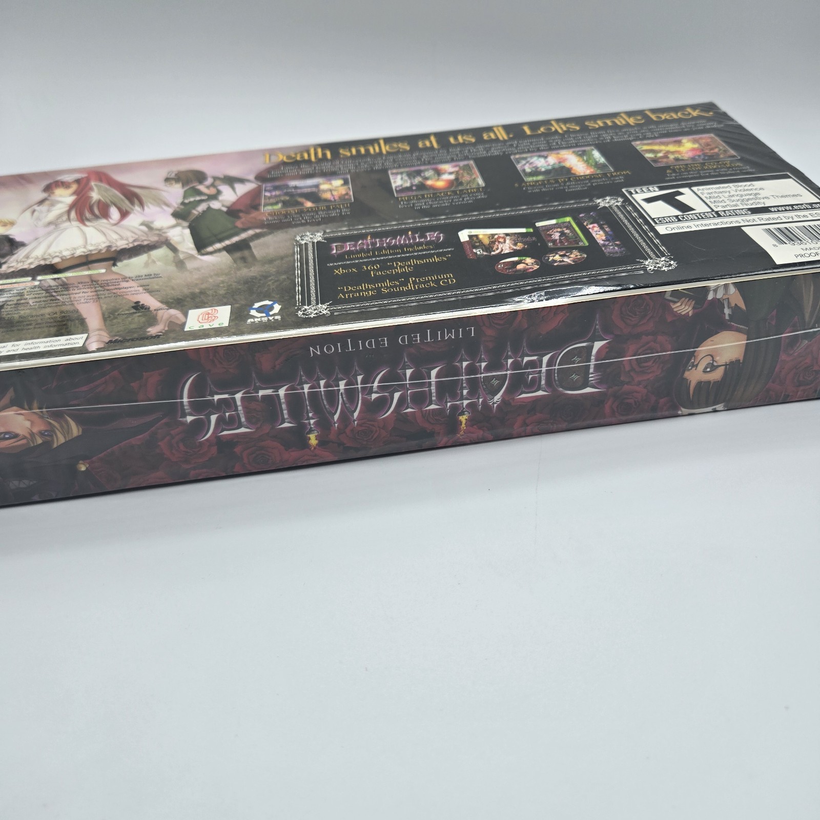 Deathsmiles: Limited Edition (XBOX 360, 2007) AKSYS GAMES, BRAND NEW SEALED!