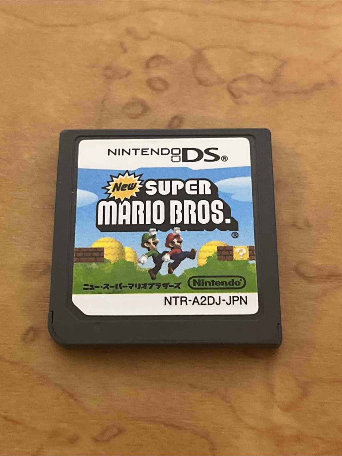 New Super Mario Bros Nintendo DS Japan Version Loose Cartridge Only Tested