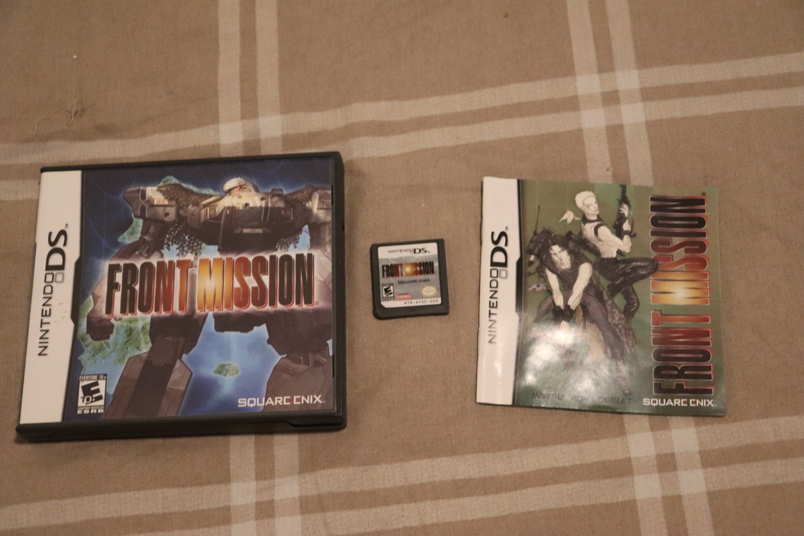 Front Mission Nintendo DS 2007 Complete CIB Strategy RPG Square Enix Tested