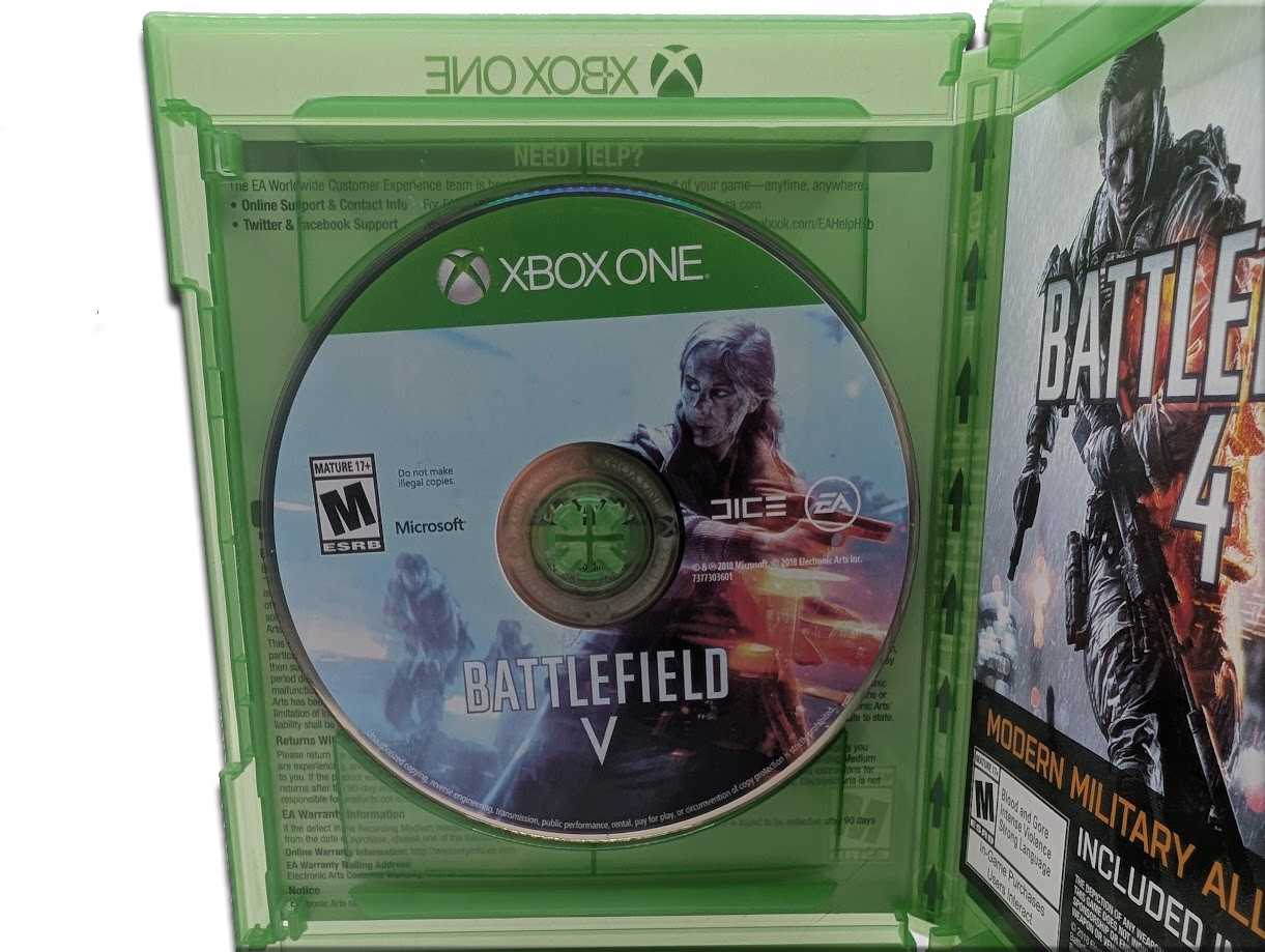 Battlefield V Microsoft Xbox One Physical Disc with Original Packaging